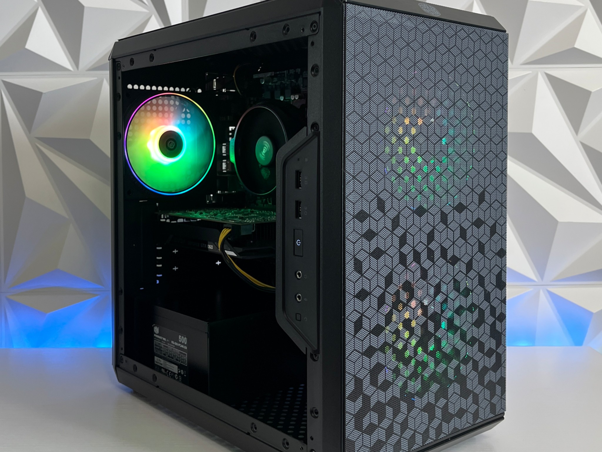 GTX 1060 6GB, Ryzen 5 2600X, 16GB RAM | Black RGB Gaming Computer/PC