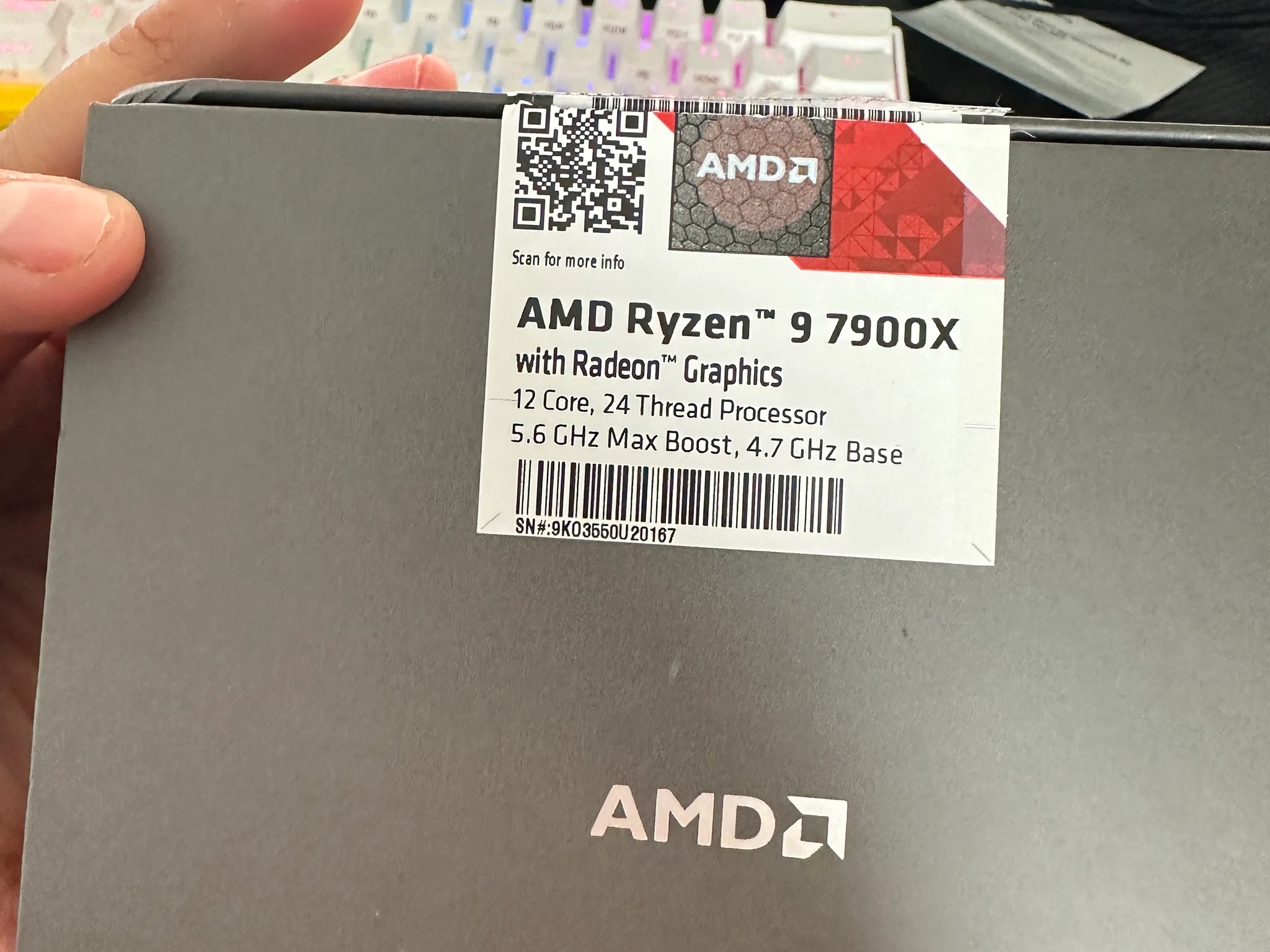 Ryzen 7900x