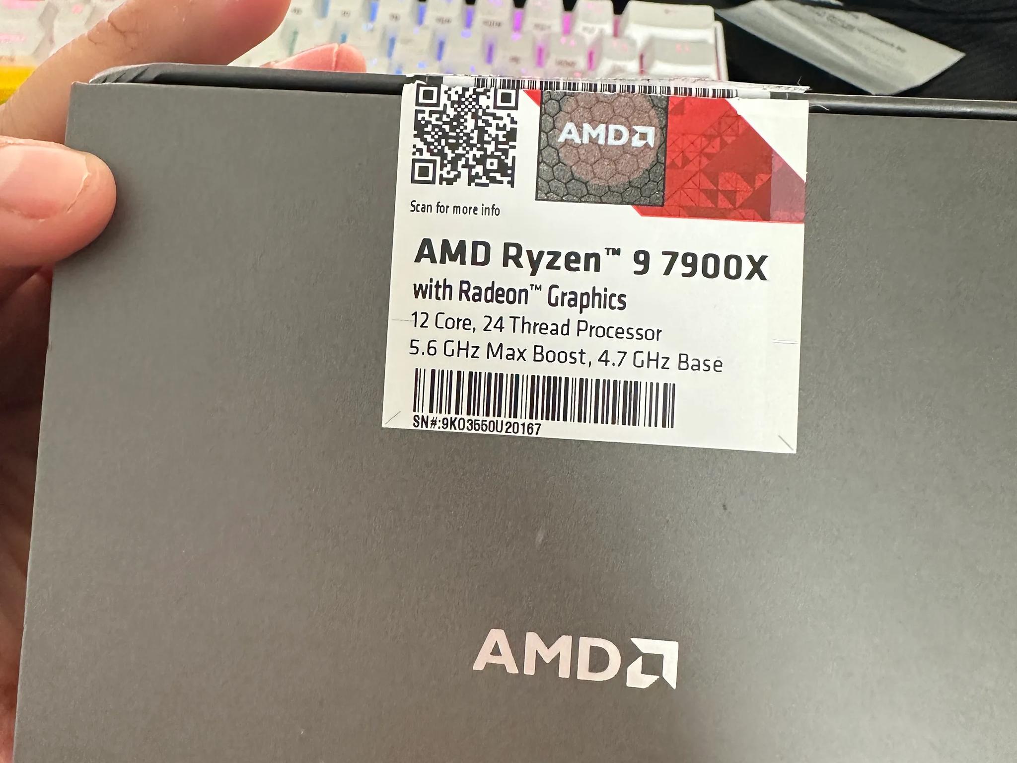 Ryzen 7900x