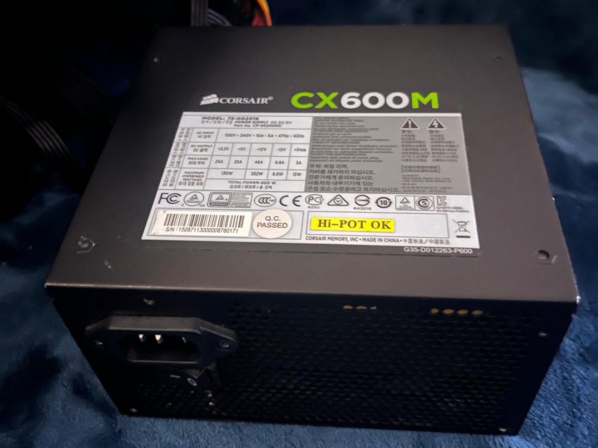 CX 600M (2013 model-READ DESCRIPTION)