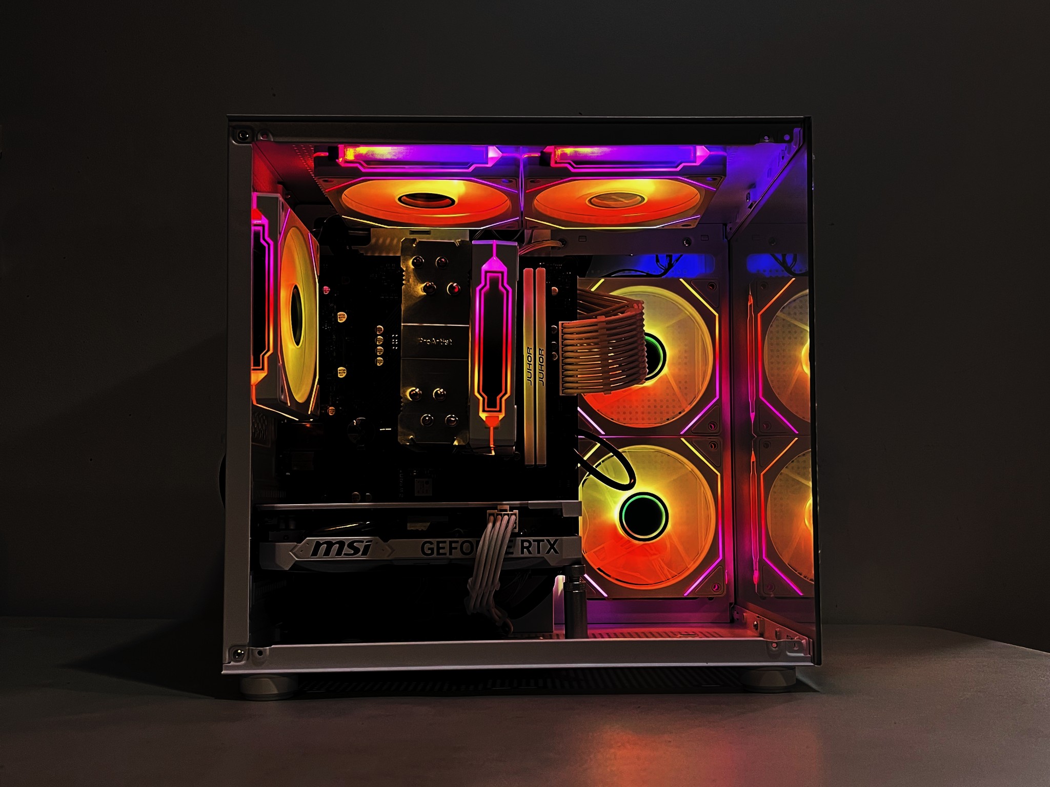 🔥SALE🔥 RTX 4060|R5-5600|1TB M.2|32GB RAM|ARGB Fans|WIFI||DepxTech Pre-Built PC