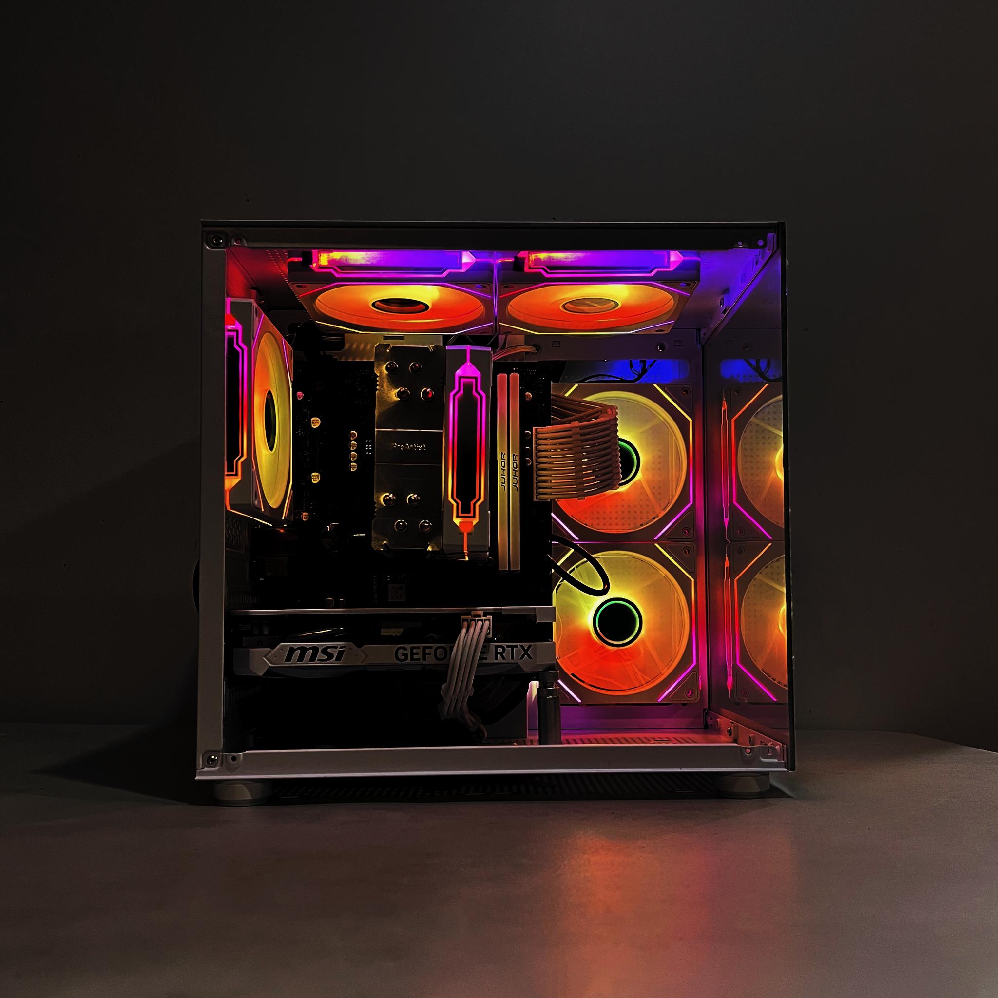 🔥SALE🔥 RTX 4060|R5-5600|1TB M.2|32GB RAM|ARGB Fans|WIFI||DepxTech Pre-Built PC