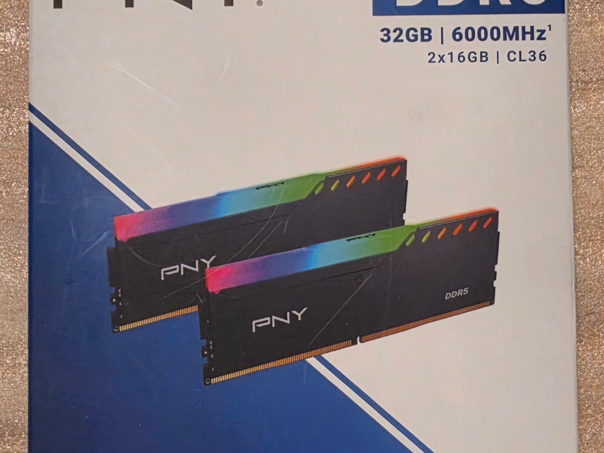 New PNY 32GB DDR5 CL36 Ram