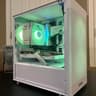 WHITE ARGB PC|RX 6600|INTEL 12TH GEN|16GB RAM|500GB SSD