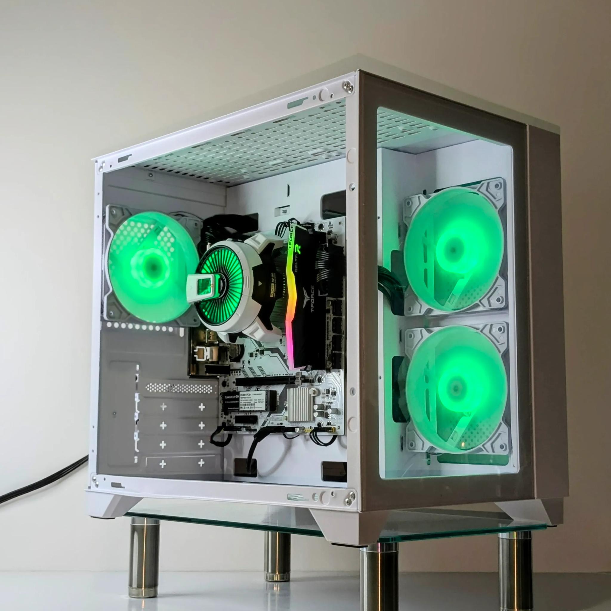 1080p Gaming PC🤍Ryzen 5 4600G🤍16GB DDR4 RAM🤍1TB NVMe SSD🤍Windows 11 Home(Activated)✅