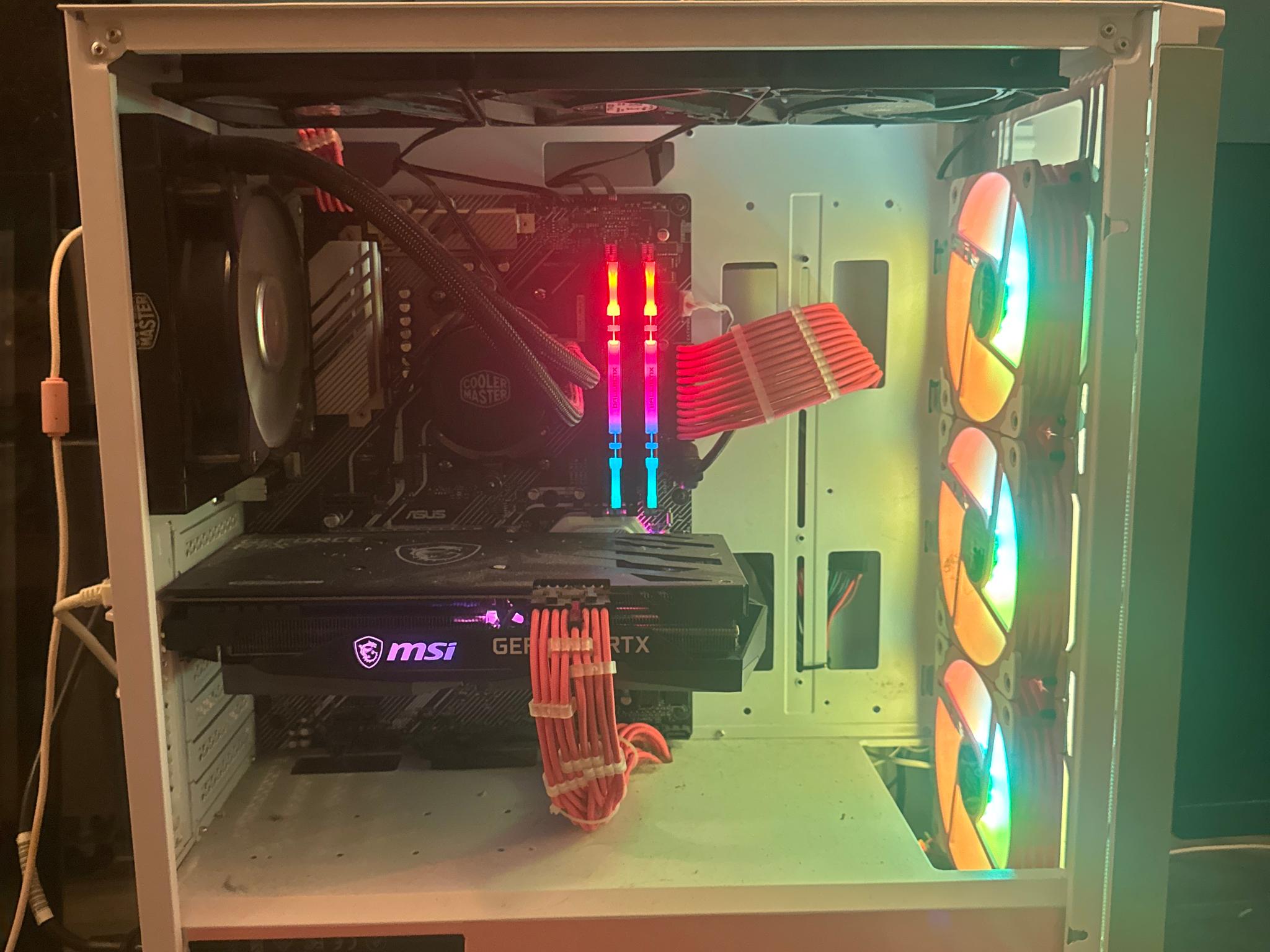GeForce RTX 3060 Ti Custom Gaming PC - Ryzen 5 3600X, 16GB RAM