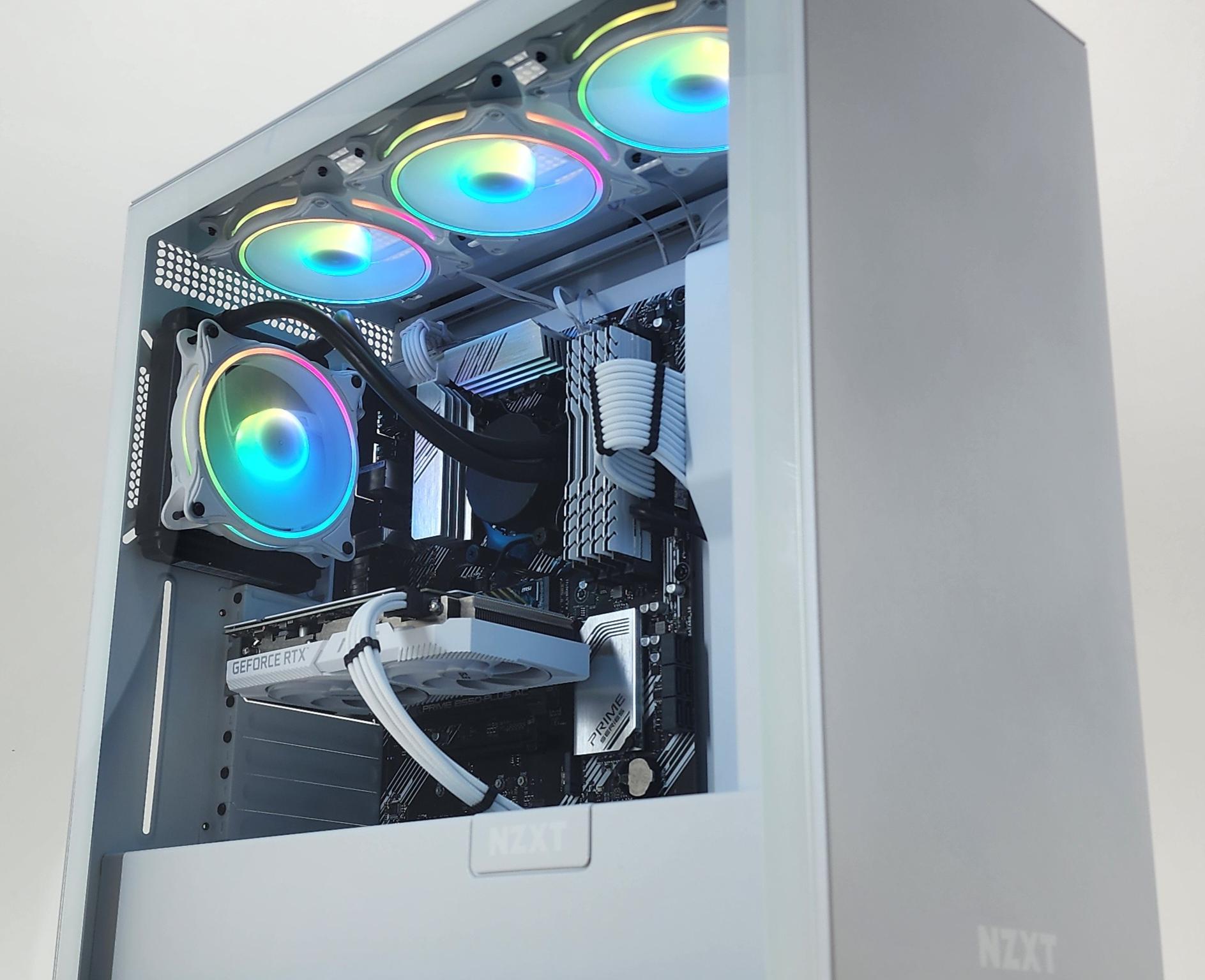 Gaming PC Ryzen 7 3700X 32GB RAM 500GB SSD RTX 3060 8GB Windows 11 Computer