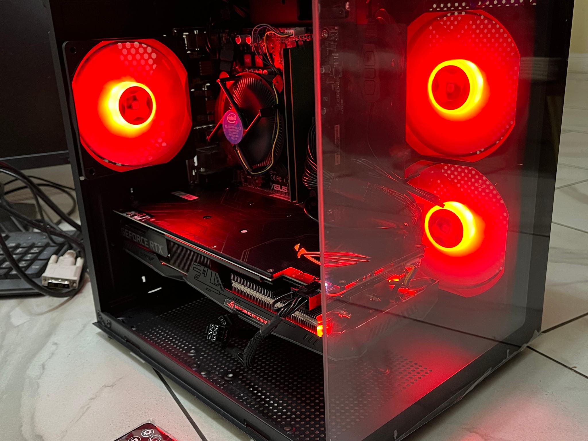 🟠🔥NVIDIA RTX 2060, Intel i5-6400, 16GB RAM, 870 GB Storage, High Performance RGB Gaming PC w/ Remote