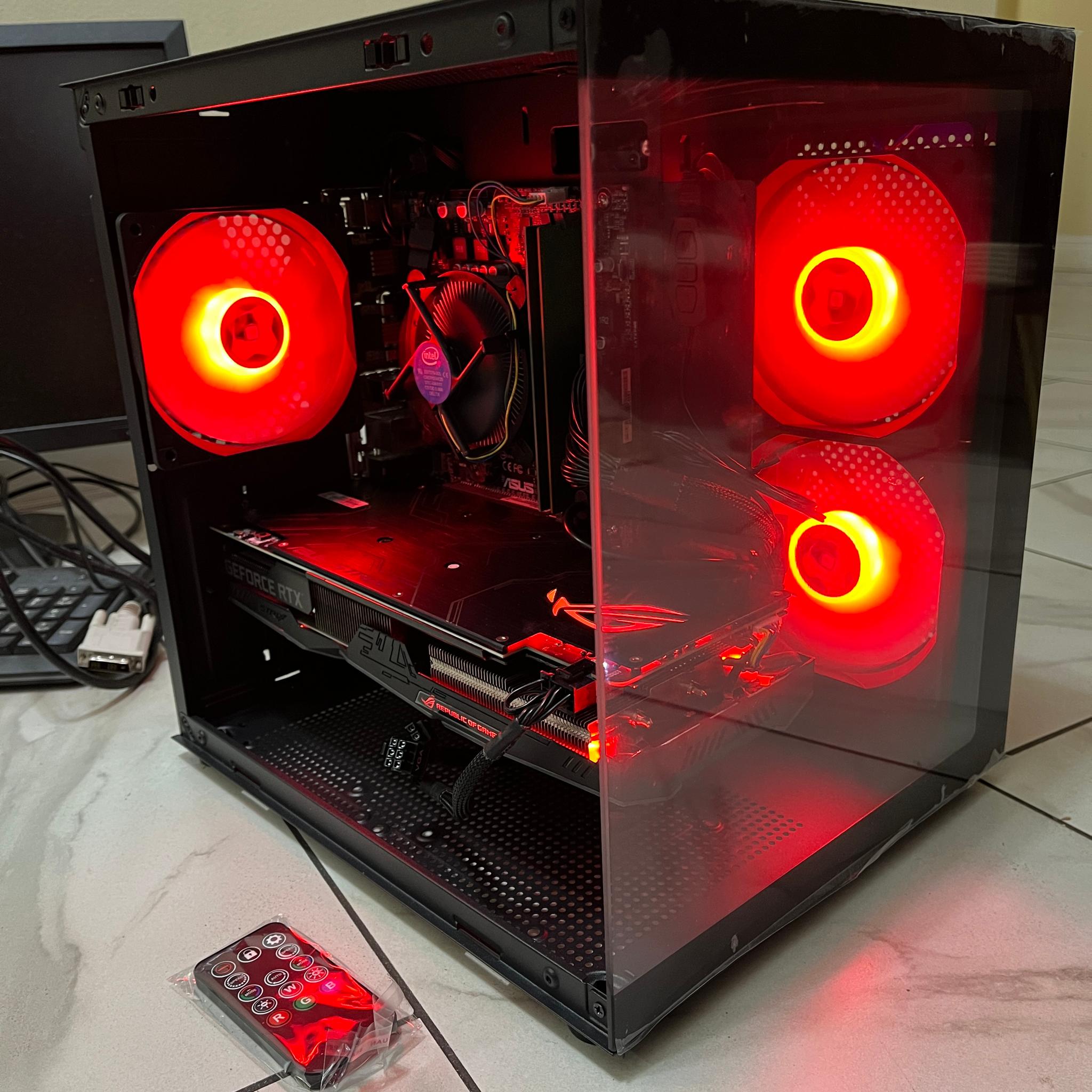 🟠🔥NVIDIA RTX 2060, Intel i5-6400, 16GB RAM, 870 GB Storage, High Performance RGB Gaming PC w/ Remote
