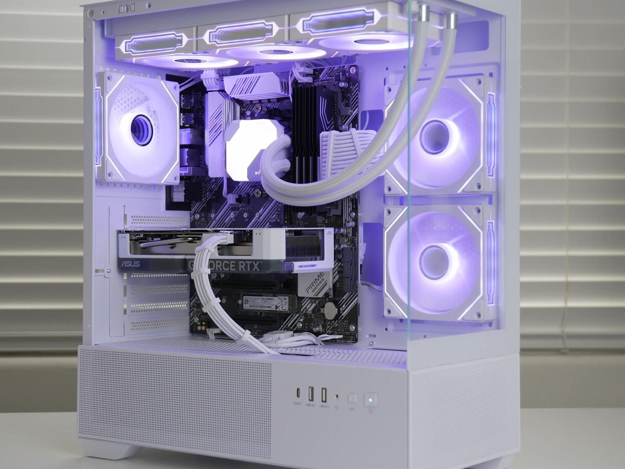 RTX 4060 | RYZEN 7 3700X | 32GB RAM | 1TB SSD | Wifi + BT | Windows 11 - Water Cooled Gaming PC