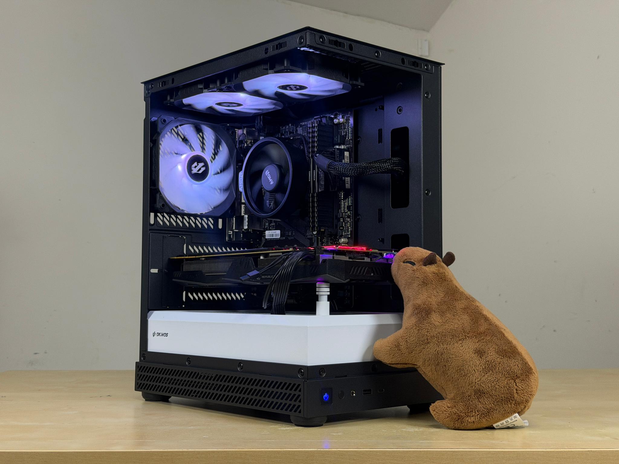 FREE SHIP | Ryzen 5 2600 | GTX 1080 | 16GB RAM | 500gb SSD - WIFI + BT |  🐼 1080p Gaming PC 🐼