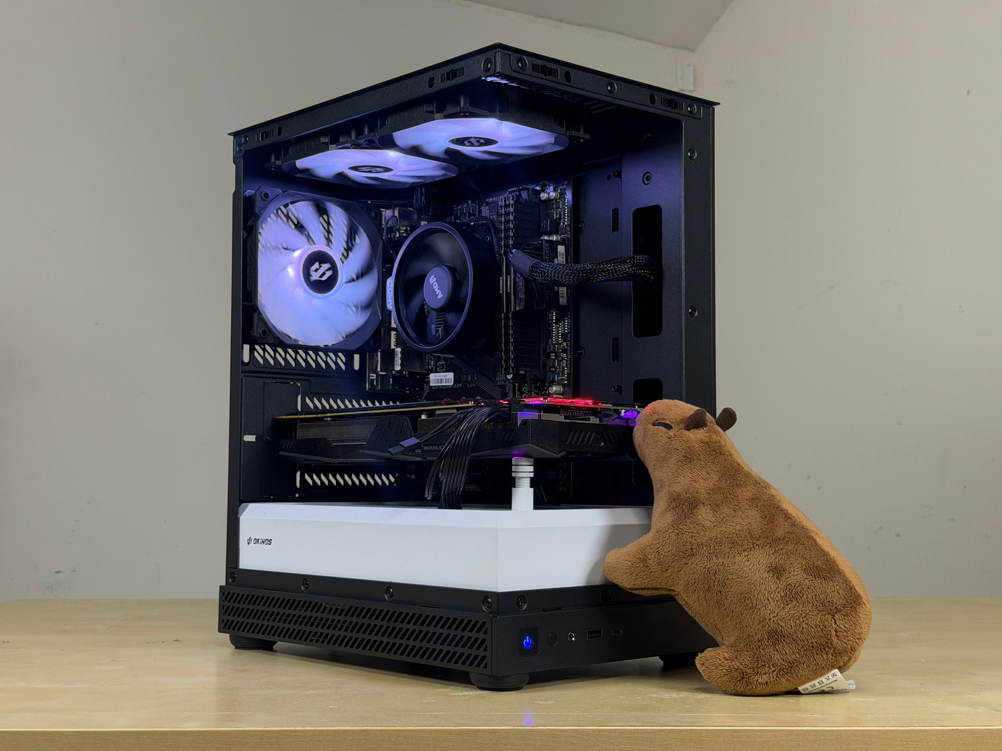 FREE SHIP | Ryzen 5 2600 | GTX 1080 | 16GB RAM | 500gb SSD - WIFI + BT |  🐼 1080p Gaming PC 🐼