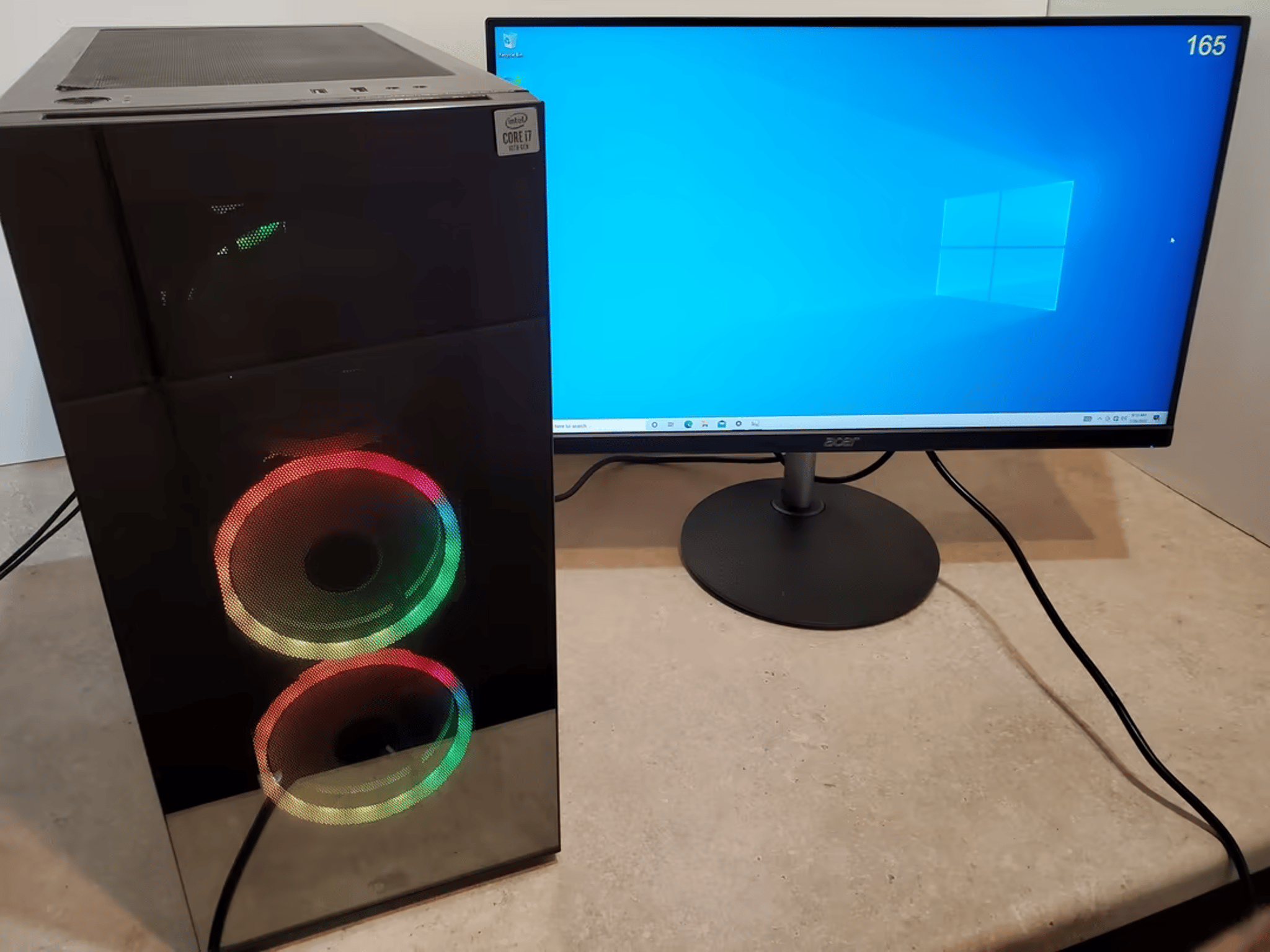 i7-10700F  RTX 2060 Gaming Desktop Computer PC