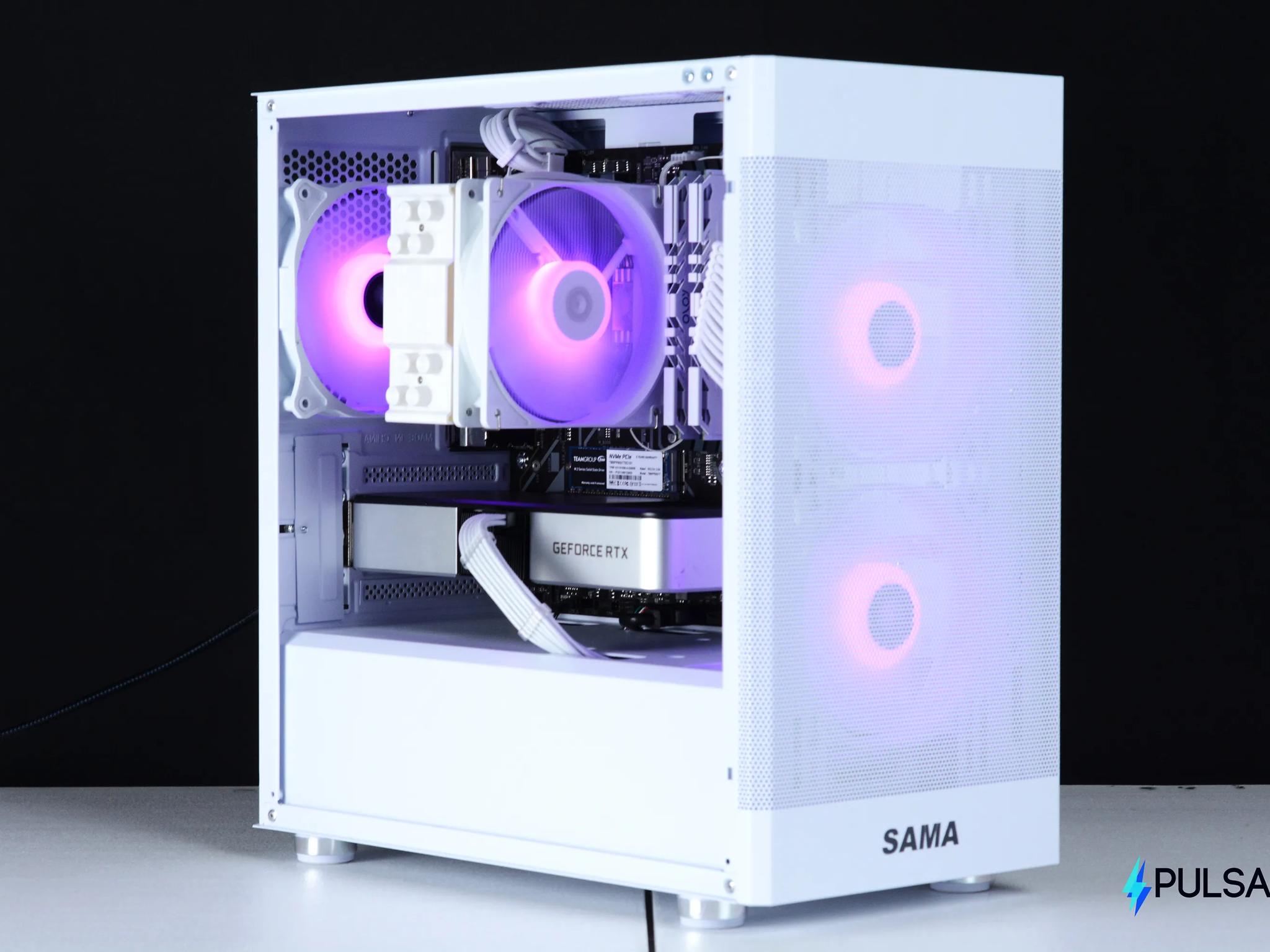 ⚪🟣 WISTERIA: RTX 3060 TI + Ryzen 5 + 16GB 3200MHz + 1TB SSD