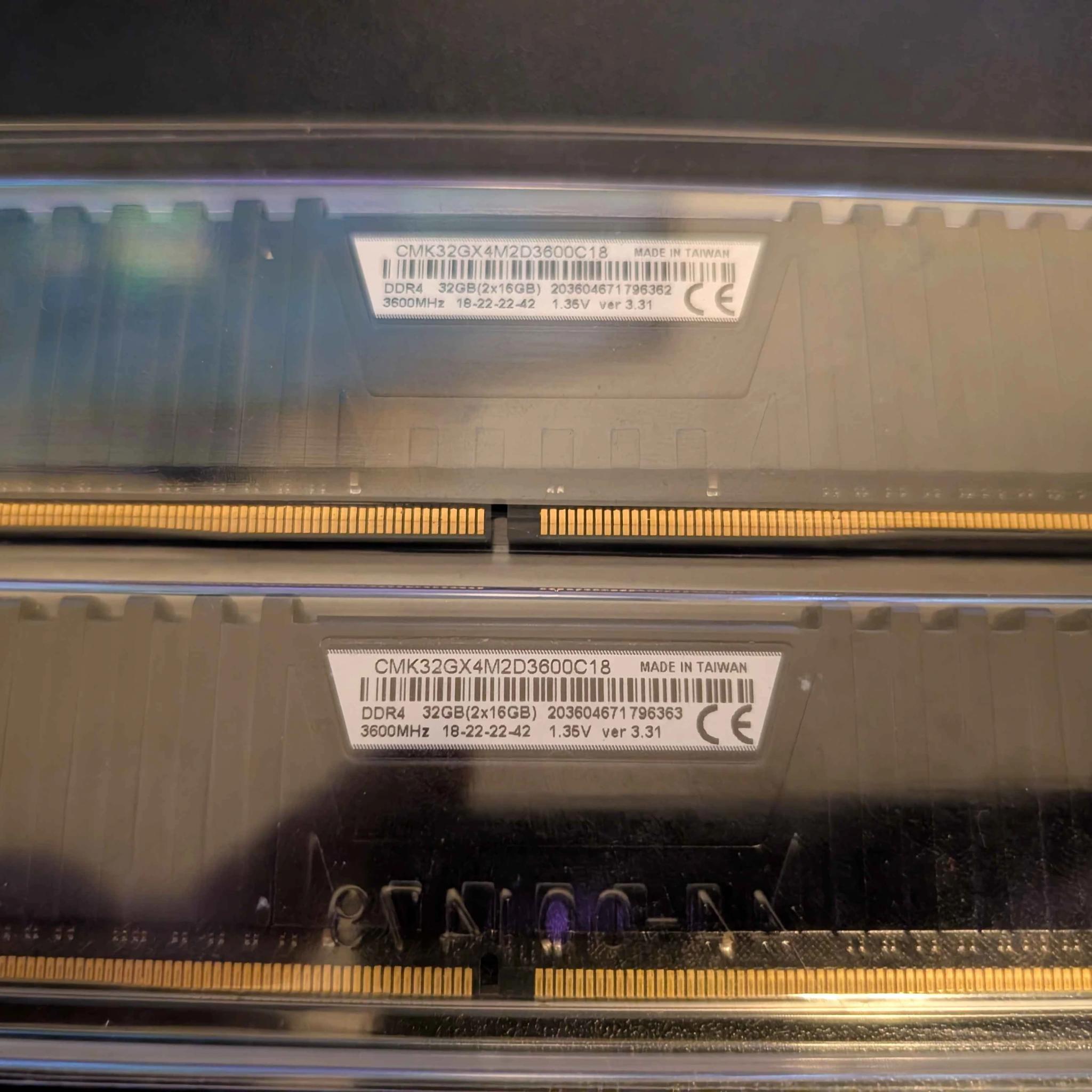 AMD Ryzen 5 5600x, ASUS PRIME B550-PLUS, 32GB DDR4 3600 CL18