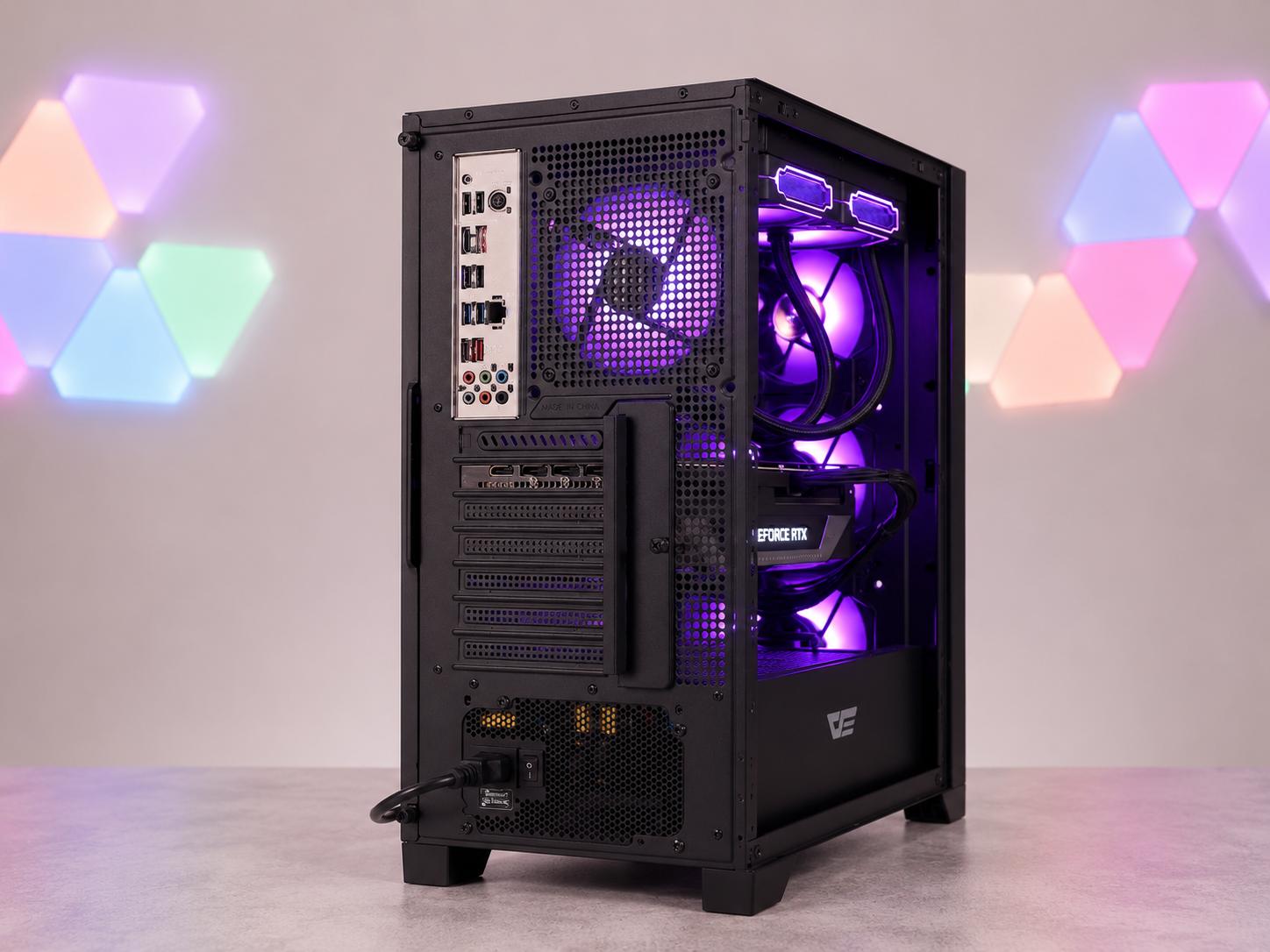 🔮 HAZE Gaming PC | RTX 4070 Ti SUPER 16GB | RYZEN 7 5700X3D | 16GB RAM | 1TB NVME | FREE...
