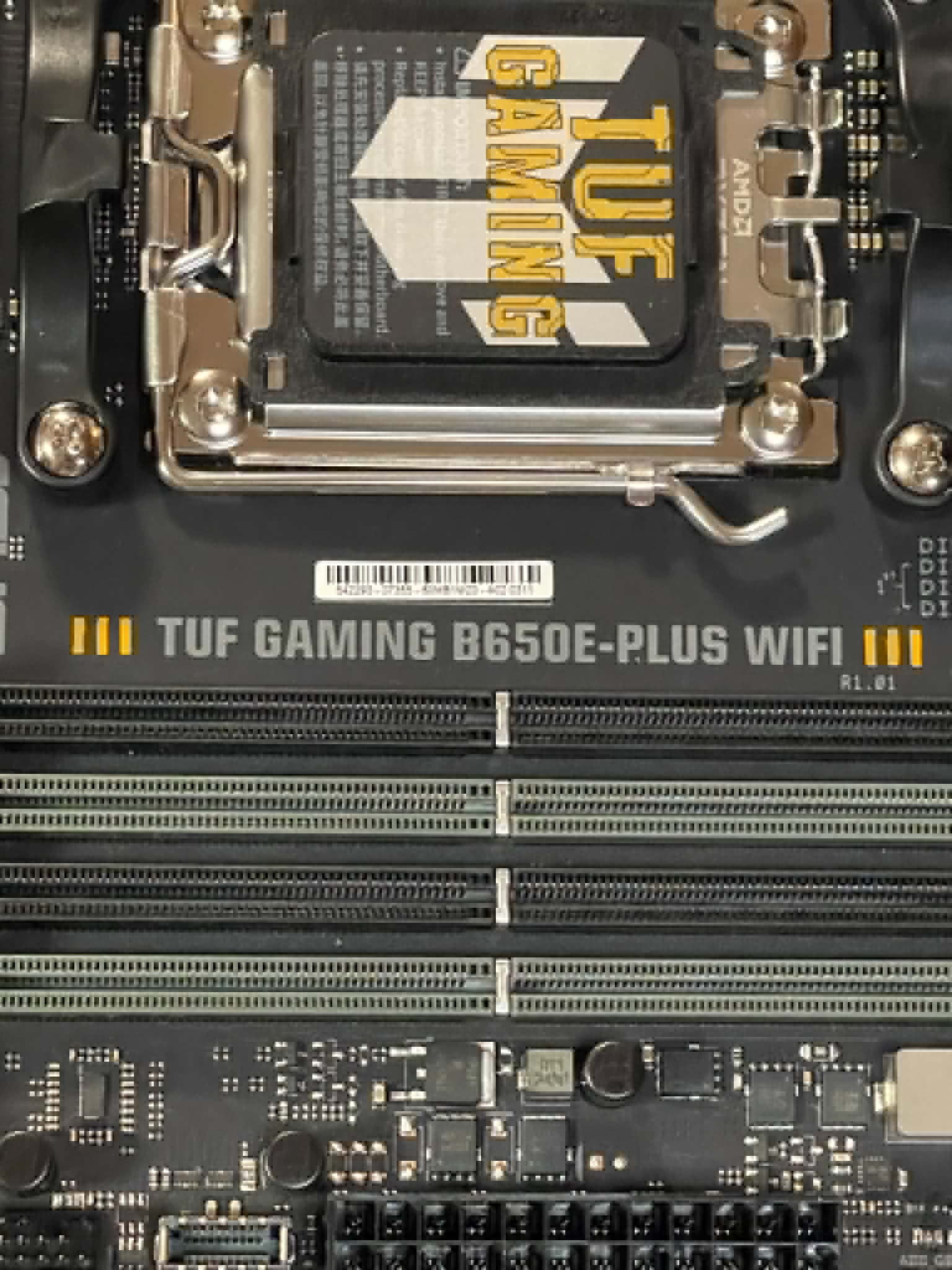 Asus B650E-PLUS WiFi motherboard, new open box , fully tested