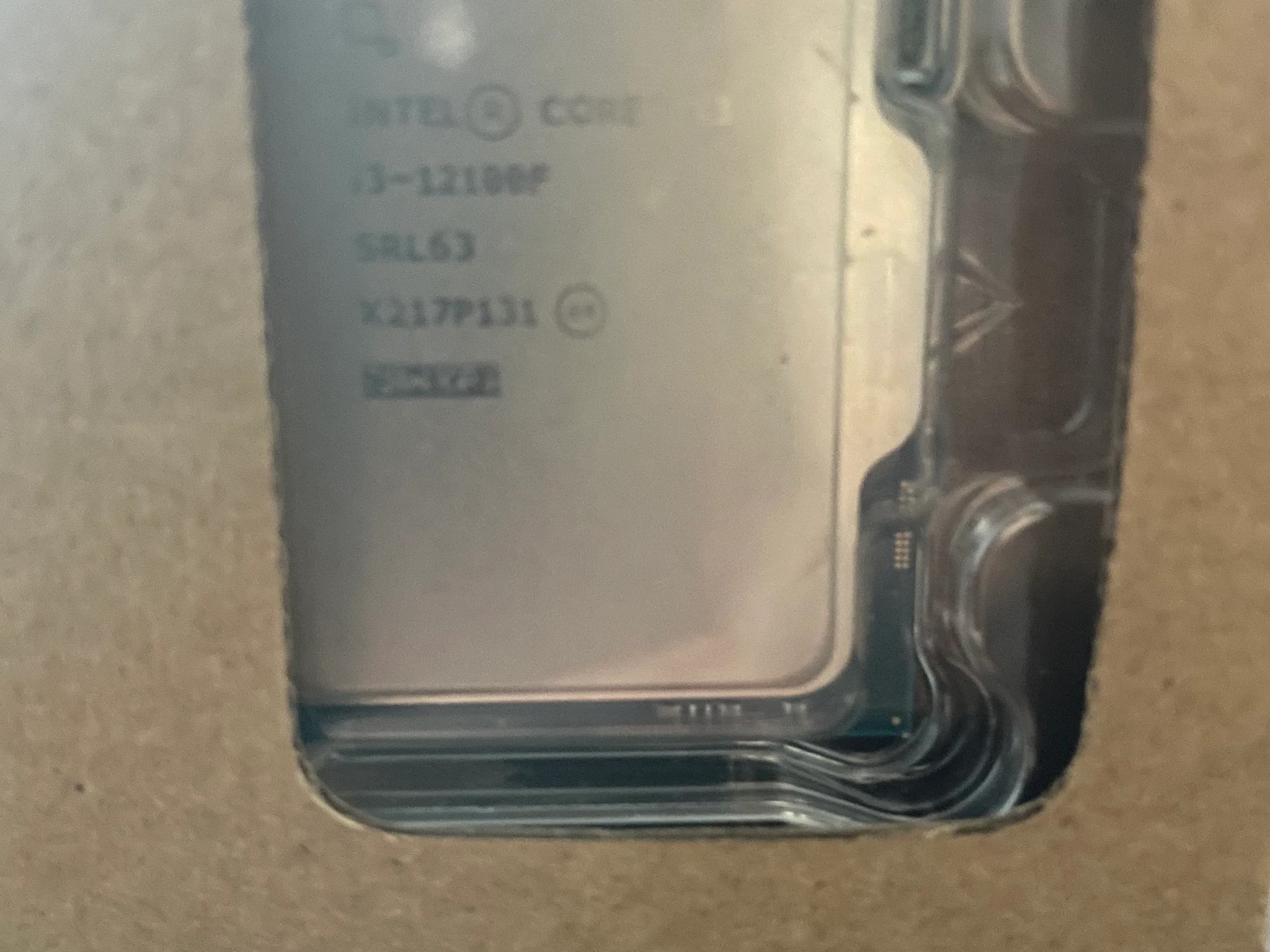 Intel Core i3-12100f CPU
