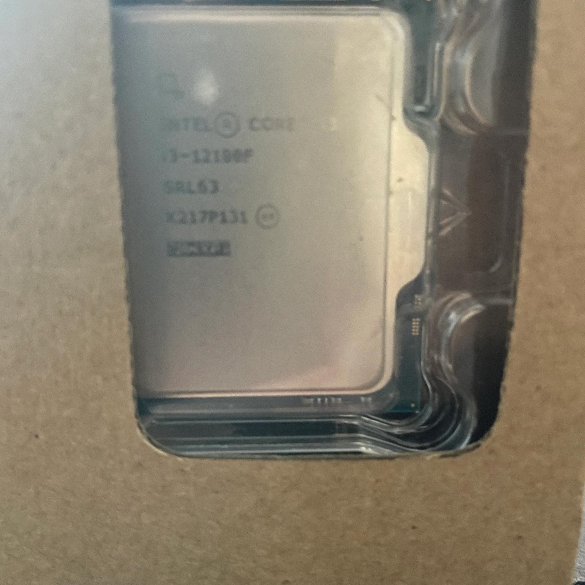 Intel Core i3-12100f CPU
