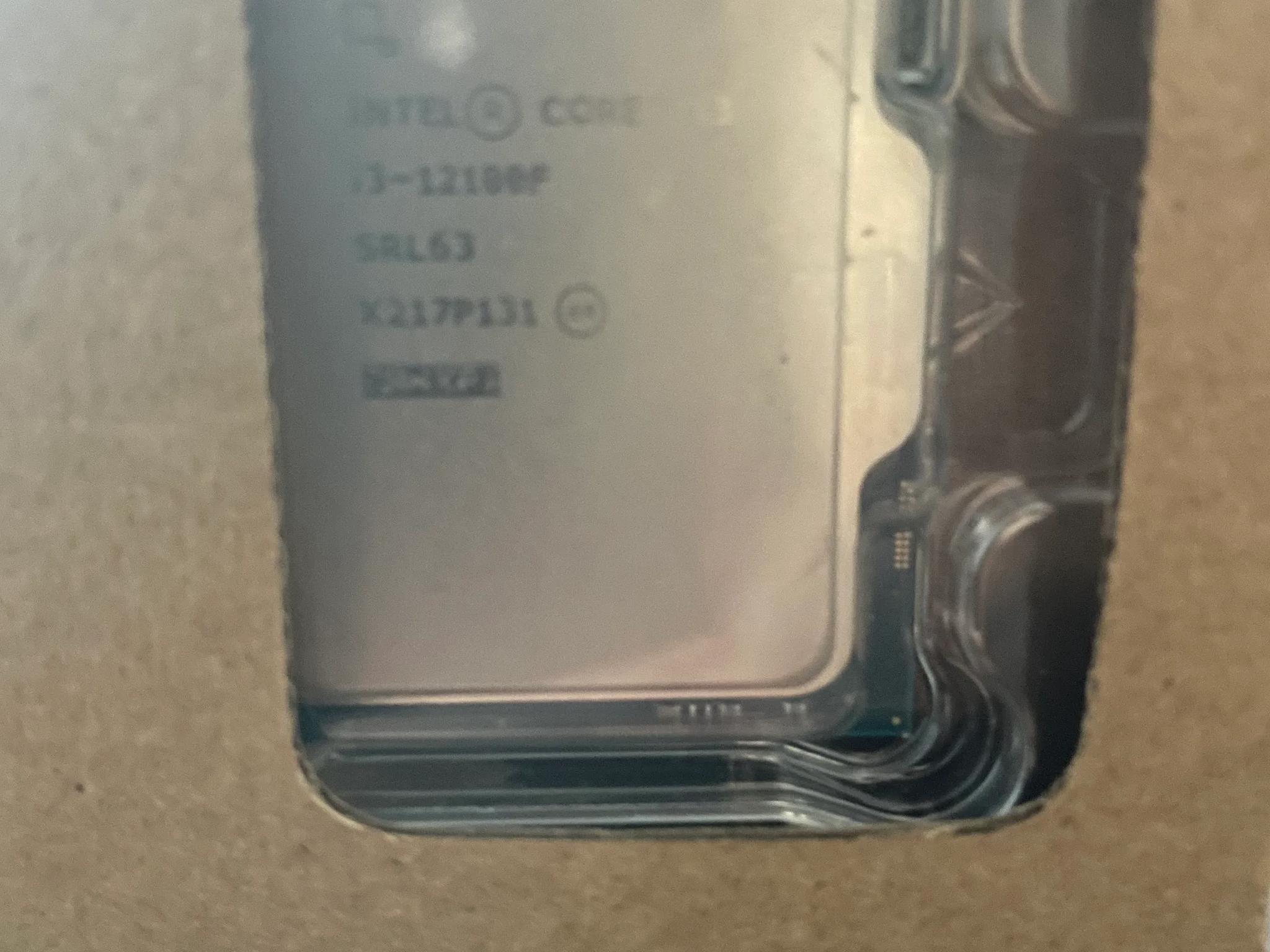 Intel Core i3-12100f CPU