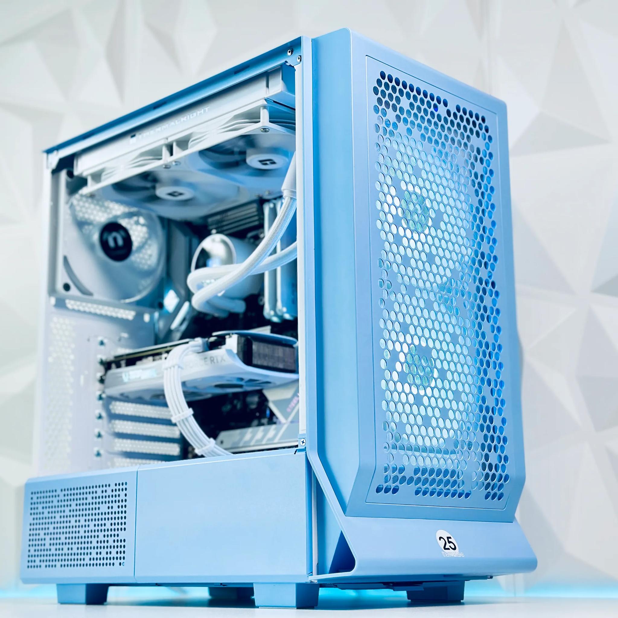 🩵🐢🌊Gaming PC🐢Nvidia RTX 4060 8GB🐢AMD Ryzen 7 5700G 8 core🐢32GB DDR4🐢1TB SSD