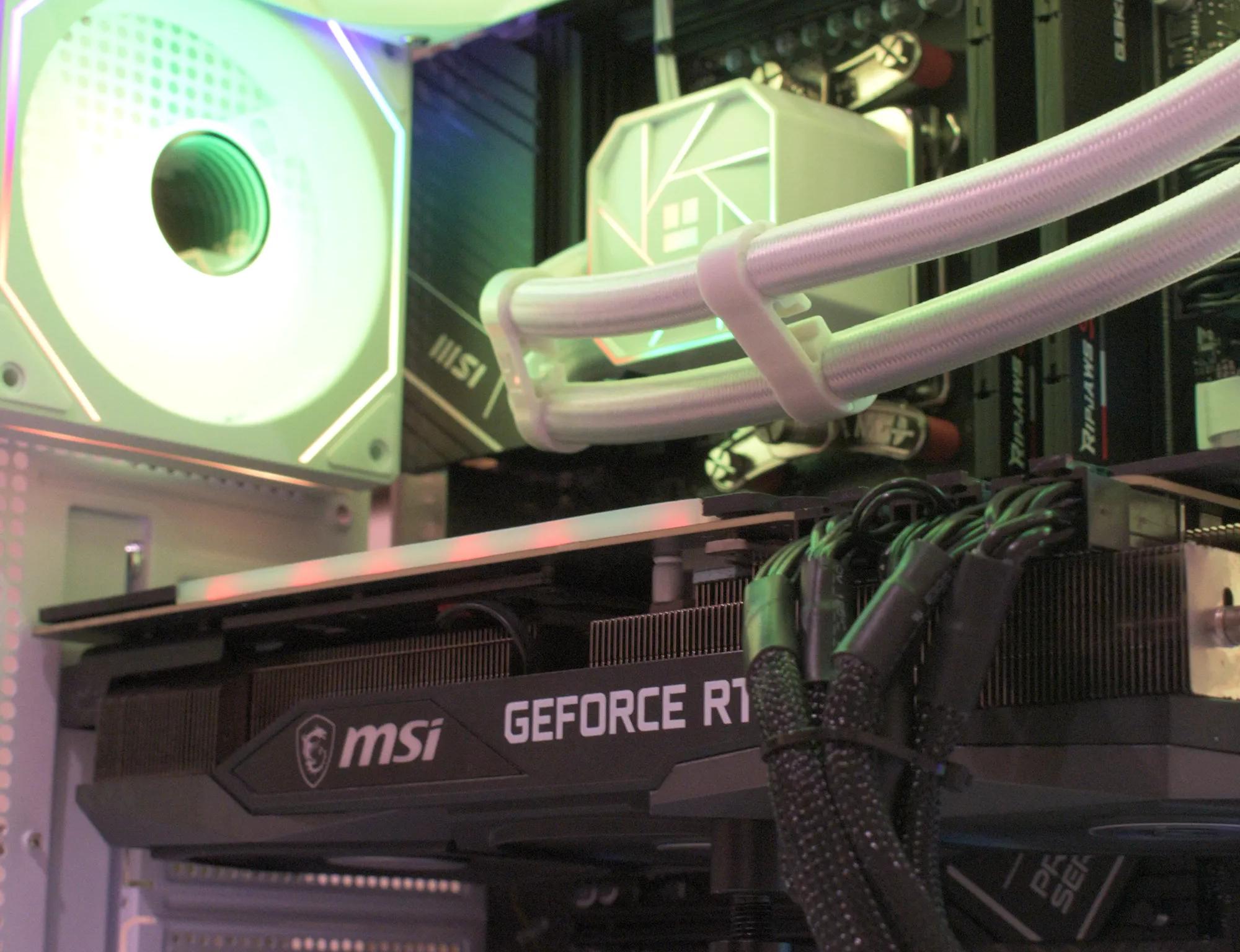 Gaming PC | Ryzen 7 7700 | RTX 3080 10GB | 32GB DDR5 | 1TB nVME SSD | 1440p White Gaming PC RGB