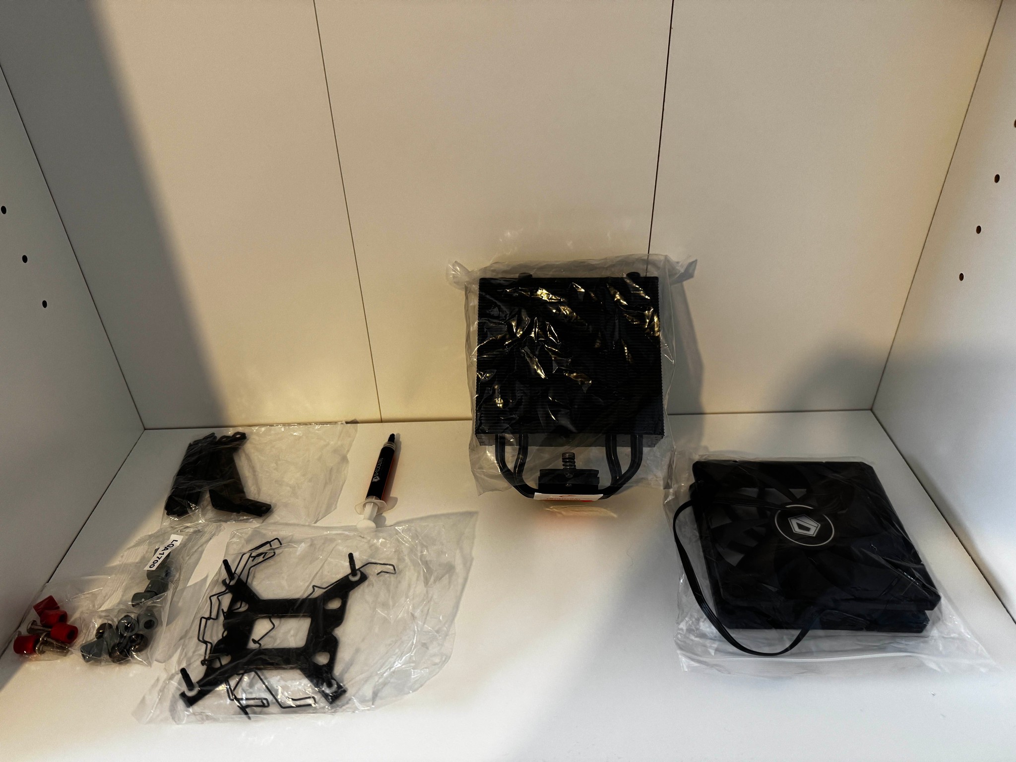 USED CPU COOLER / ID-COOLING SE-224-XTS (BLACK)