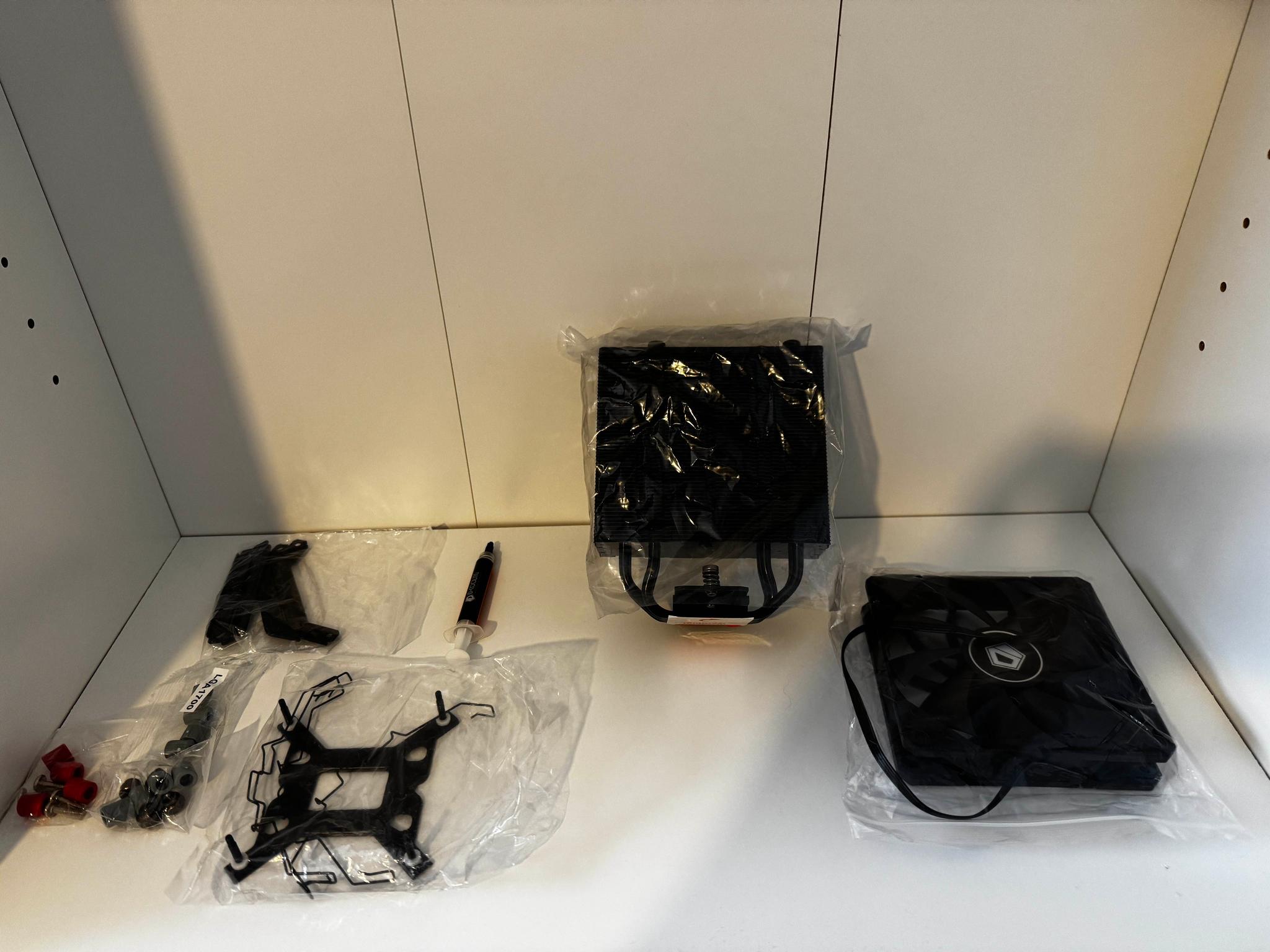 USED CPU COOLER / ID-COOLING SE-224-XTS (BLACK)