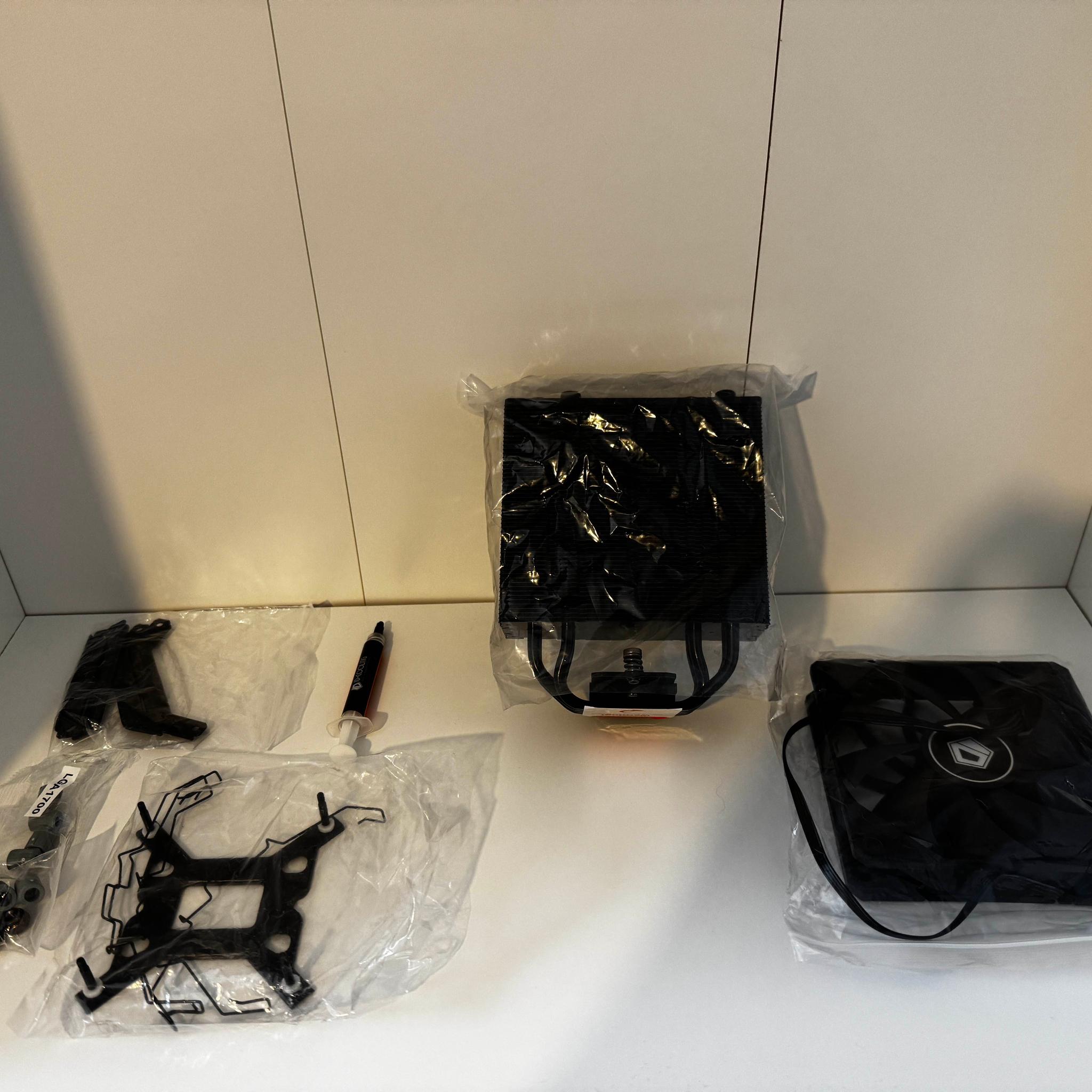 USED CPU COOLER / ID-COOLING SE-224-XTS (BLACK)