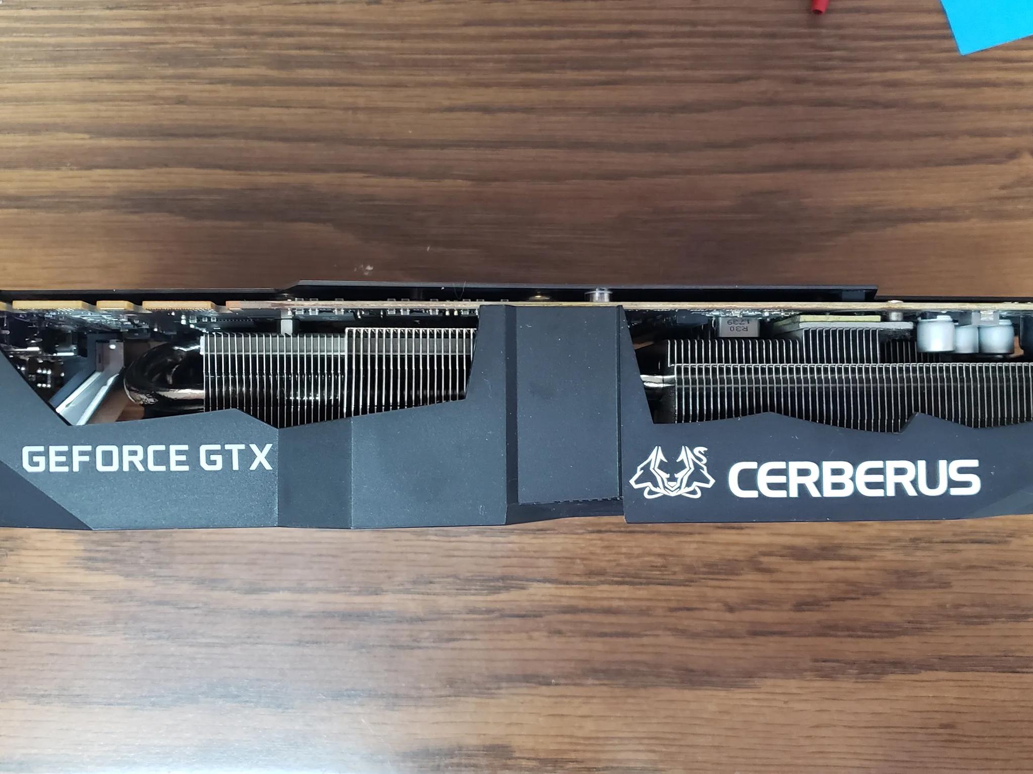 Asus Cerberus GTX 1070 Ti graphics card