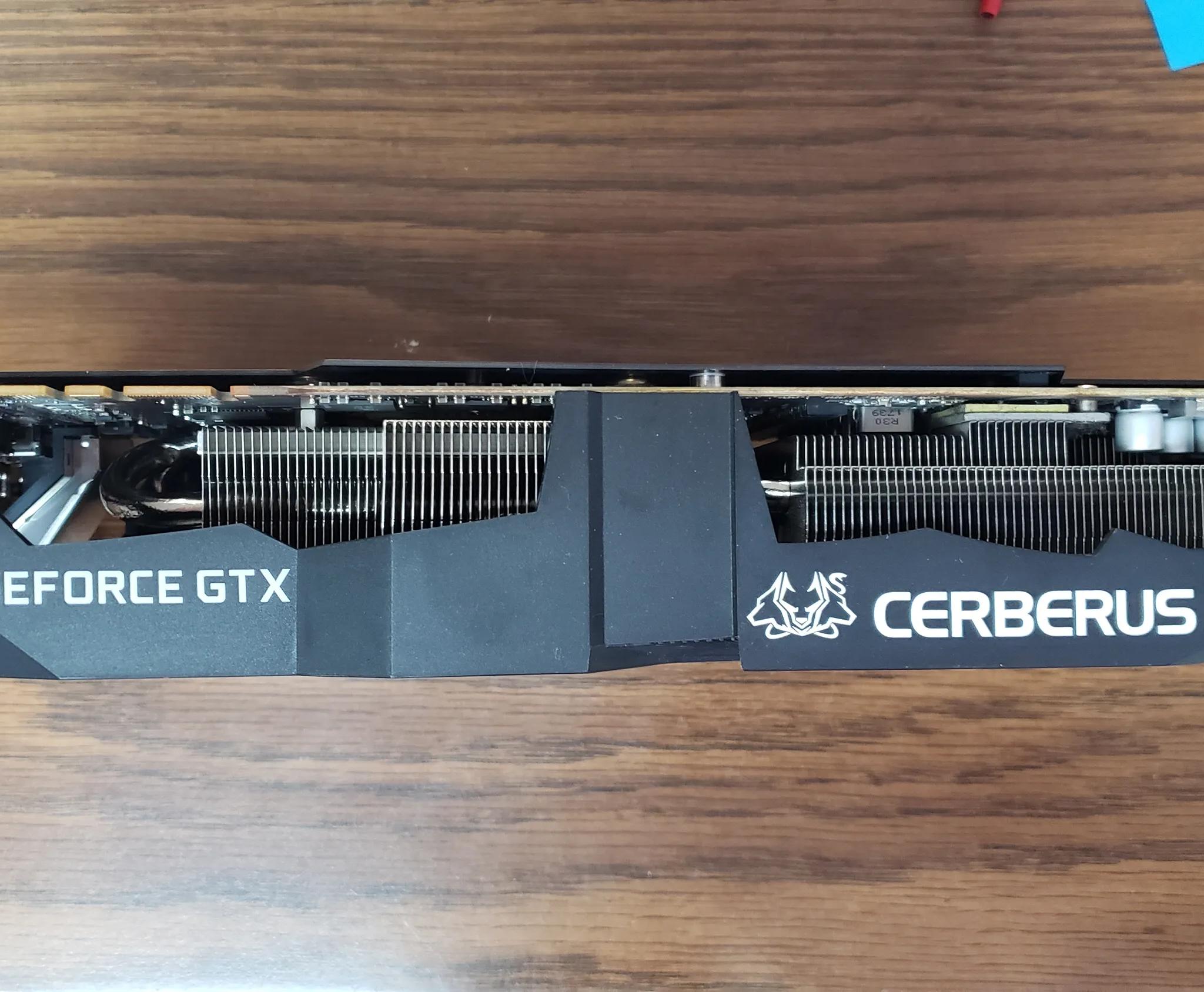 Asus Cerberus GTX 1070 Ti graphics card
