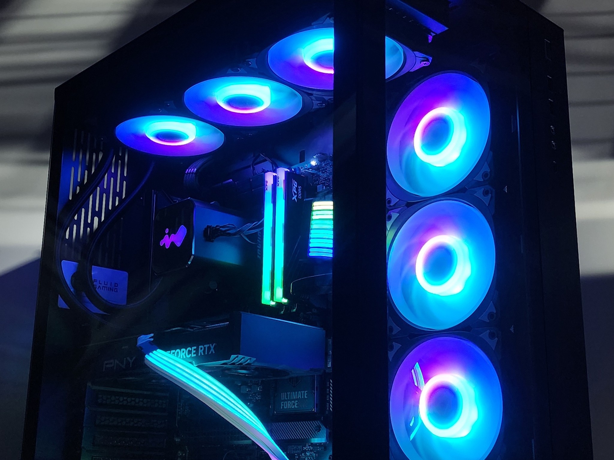 Gaming PC i7-14700KF 32GB RAM 1TB SSD RTX 4070 12GB Windows 11 Computer