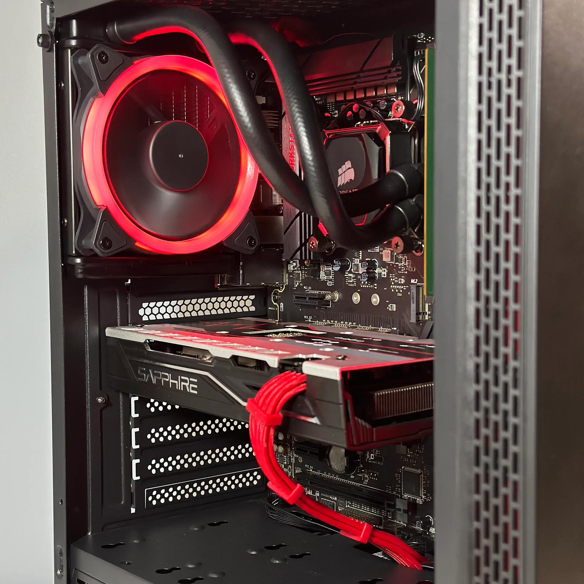 RX 590 8GB | Intel Xeon E3-1270 V6 | 32GB RAM | 500GB SSD | Custom Gaming PC WIFI WIN10
