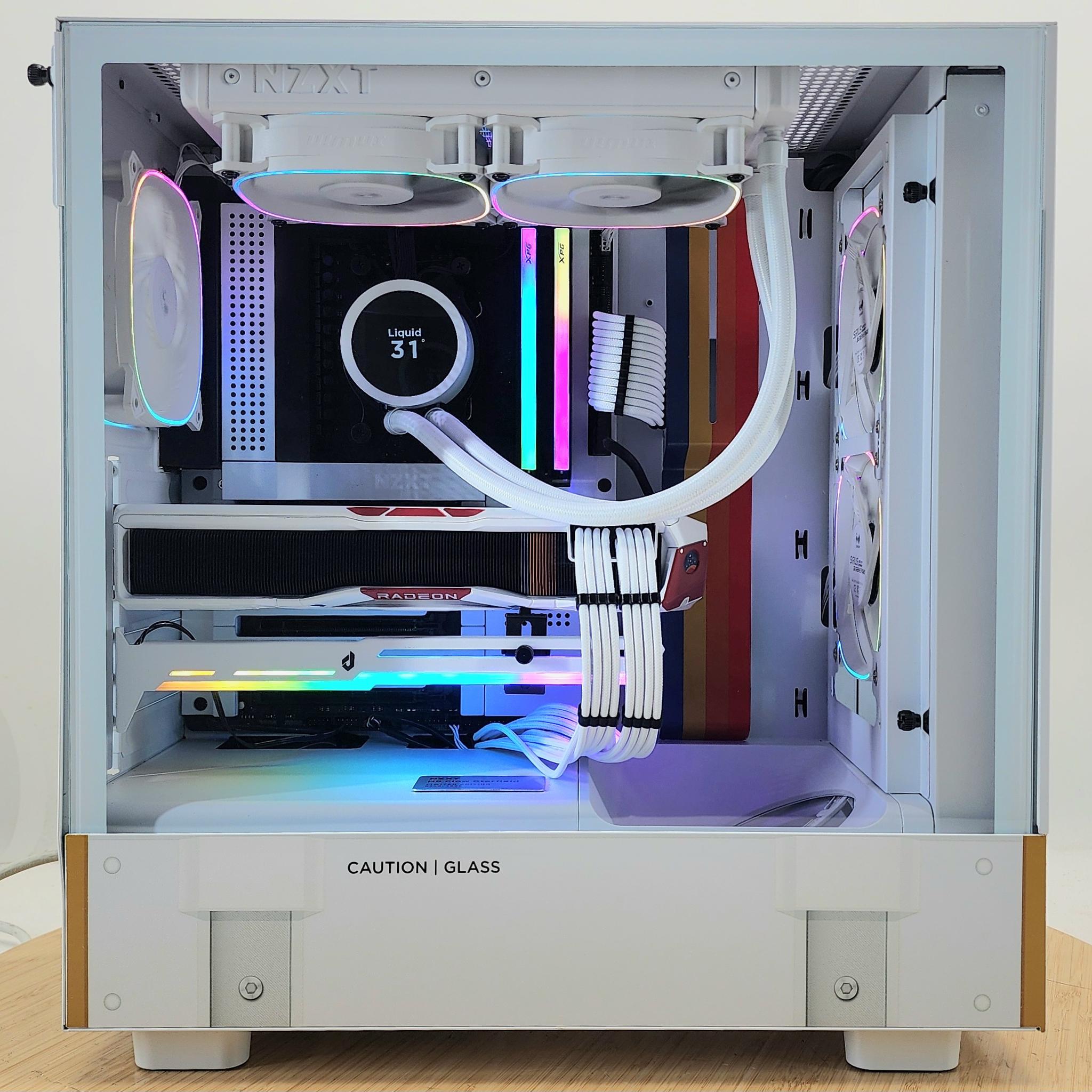 Gaming PC Ryzen 7 7800X3D 32GB RAM 2TB SSD RX 7900 XTX 24GB Windows 11 Computer