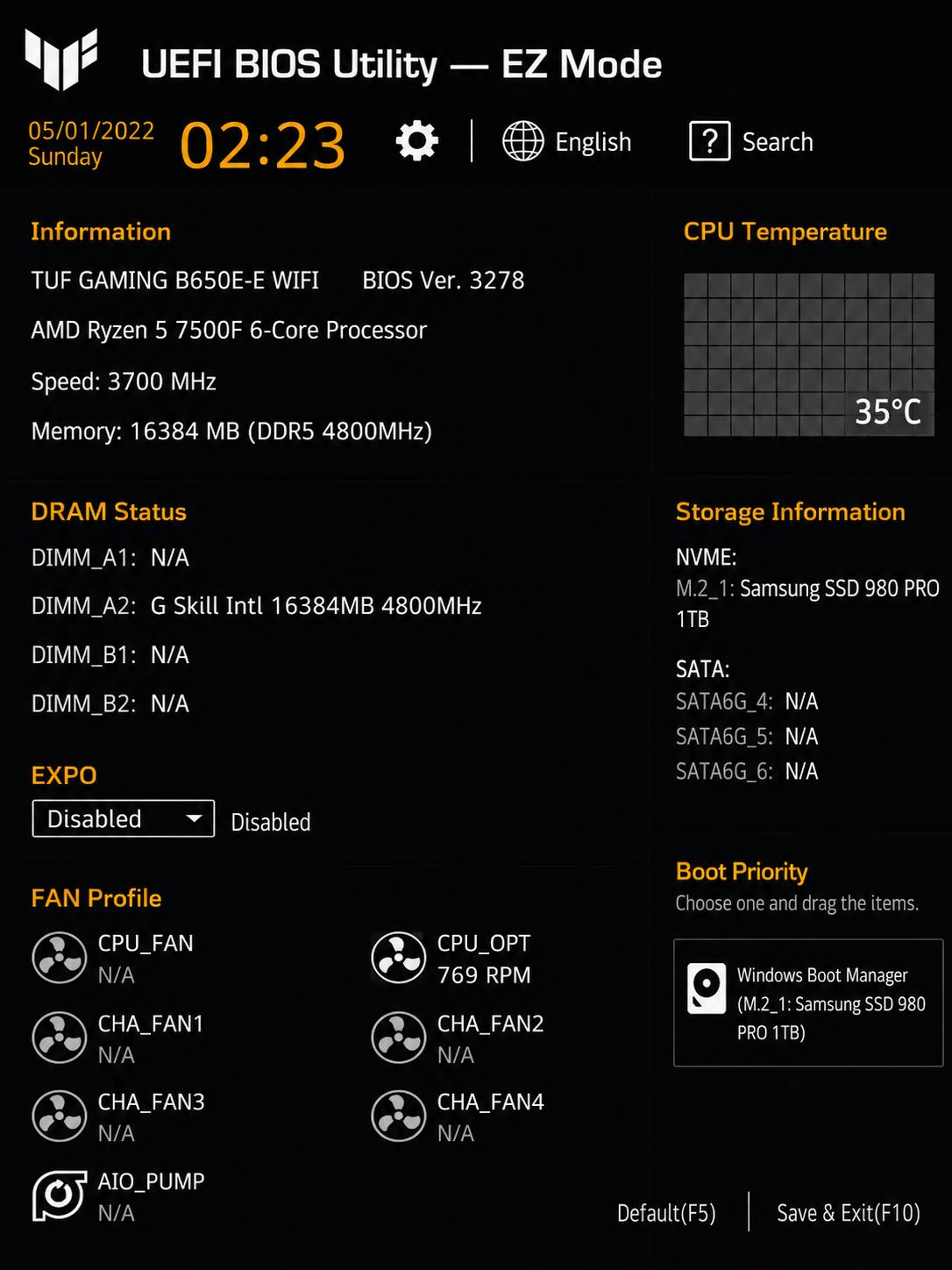AMD Ryzen 5 7500F & TUF Gaming B650E-E Wifi Bundle!
