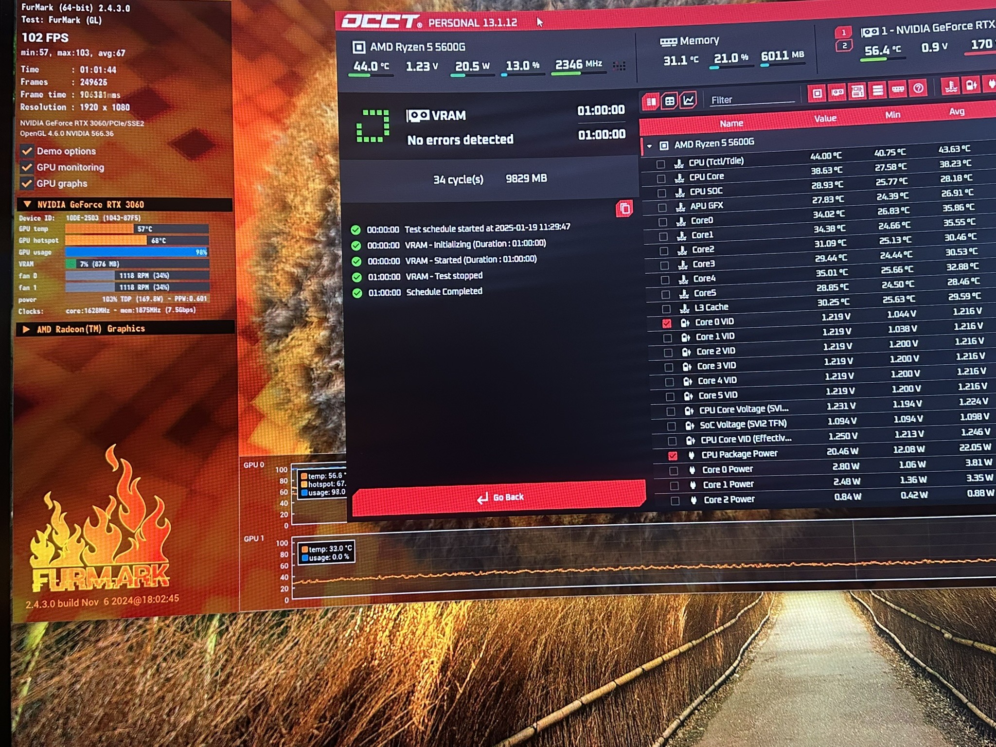 Gaming PC (Ryzen 5 5600G / RTX 3060 / 1TB NVME / 32GB RAM)