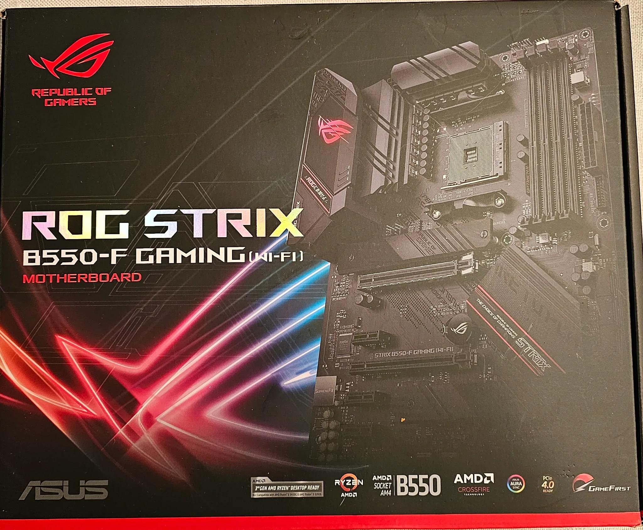 Ryzen 5600x w/ Asus ROG B550-F Gaming WIFI MOBO+32GB DDR4 3600 RAM+Hyper 212 EVO RGB Cooler+500G SSD