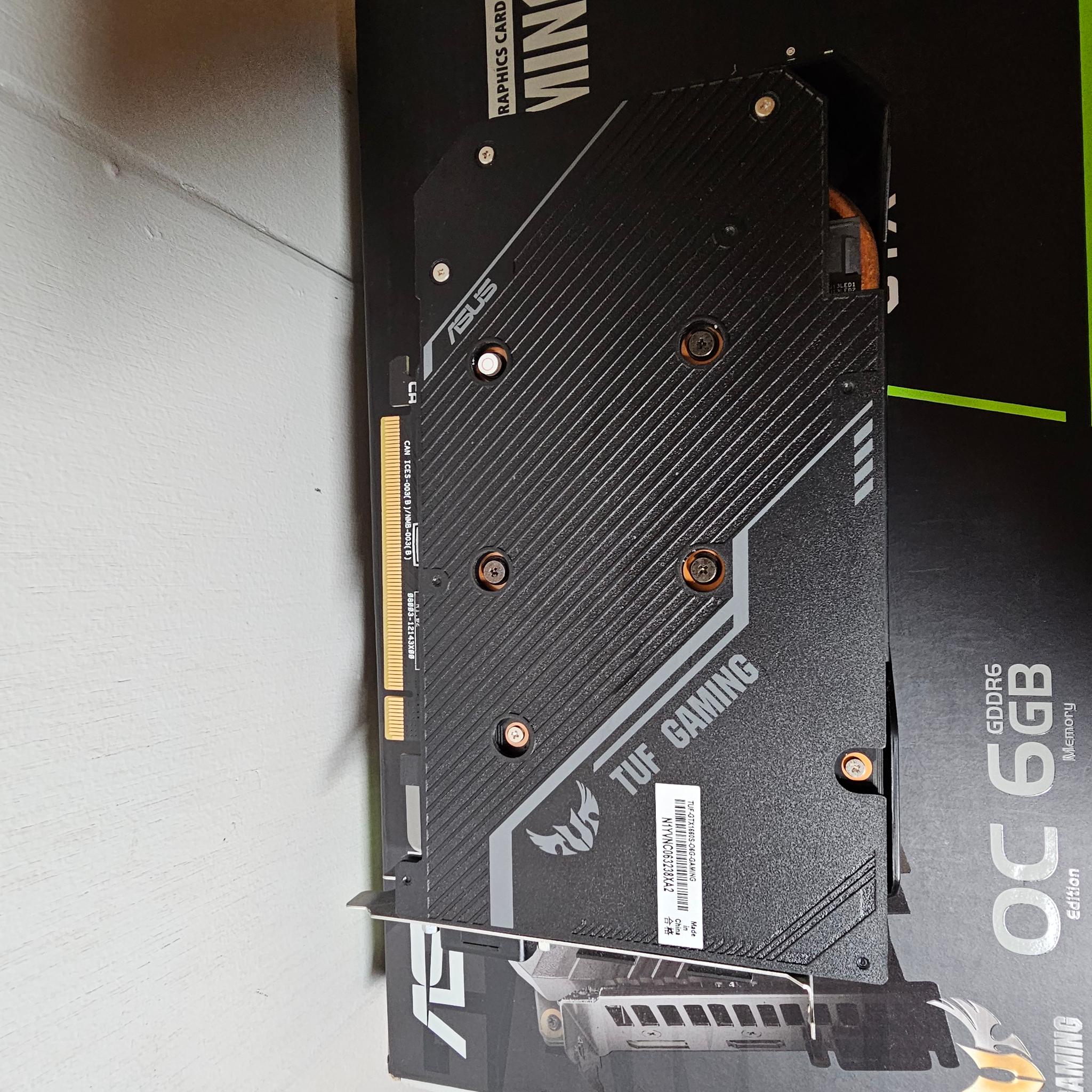ASUS TUF GAMING OC GeForce GTX 1660 SUPER