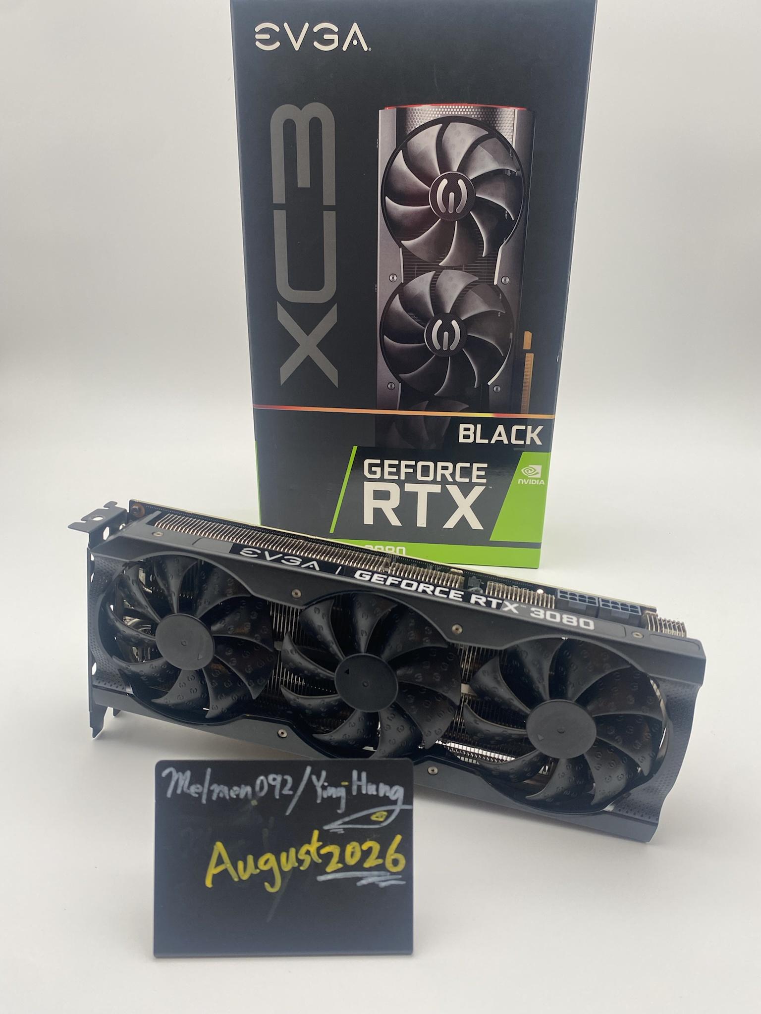 EVGA NVIDIA GeForce RTX 3080 XC3 BLACK