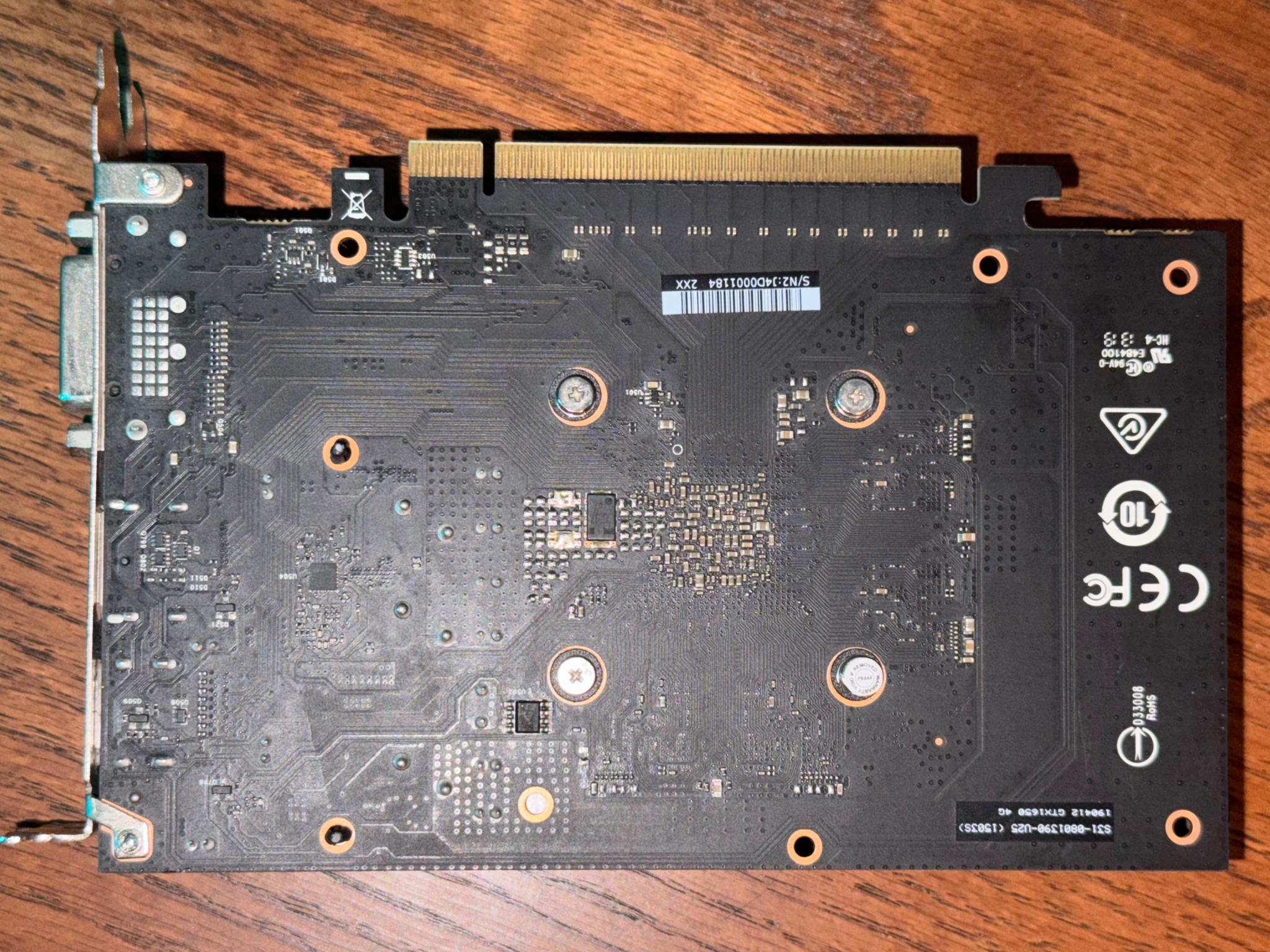 NVIDIA GEFORCE GTX 1650 | MSI VENTUS XS 4GB OC (NO EXTERNAL POWER REQUIRED)