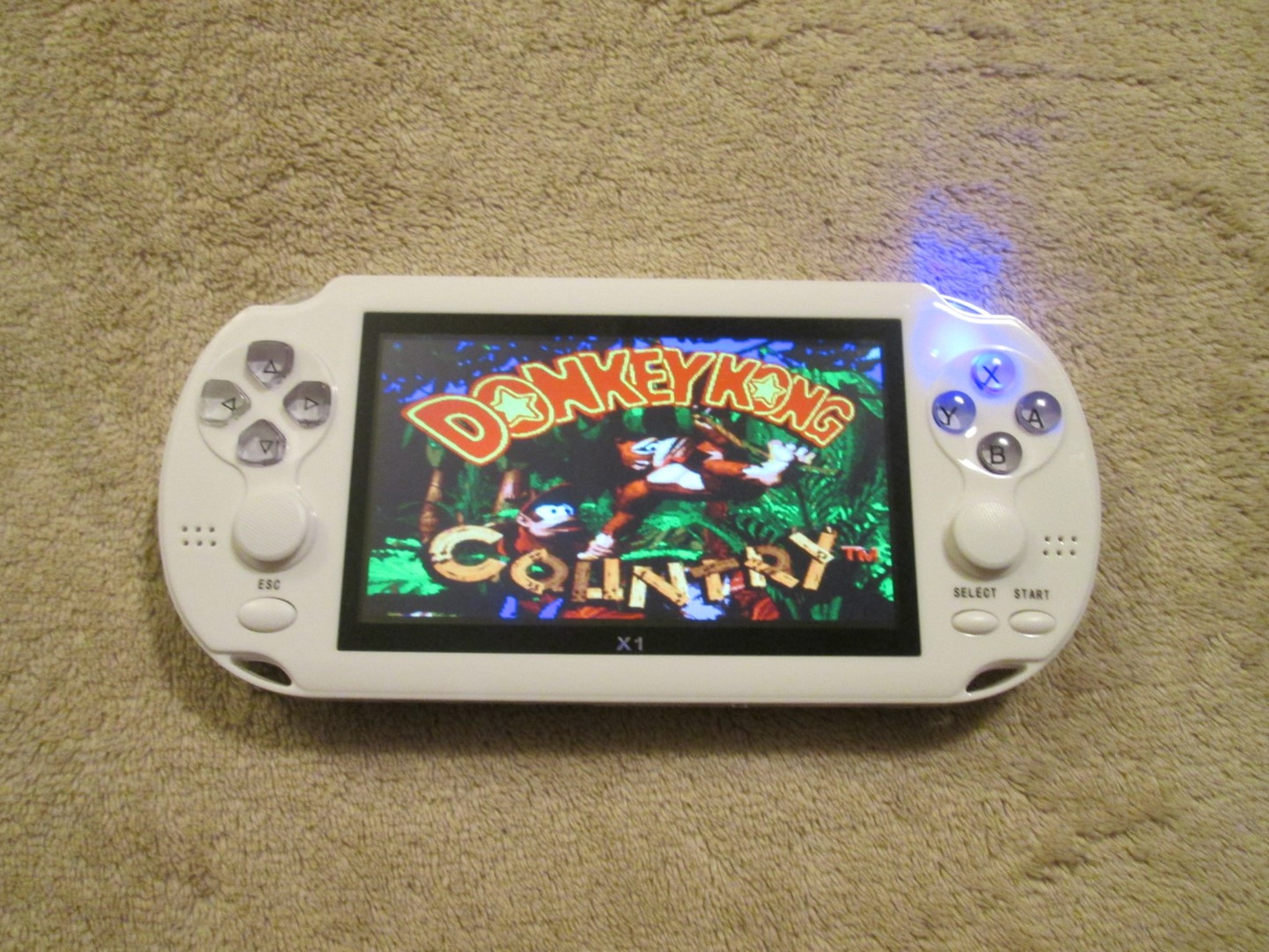 Retro Game Console System (White) New