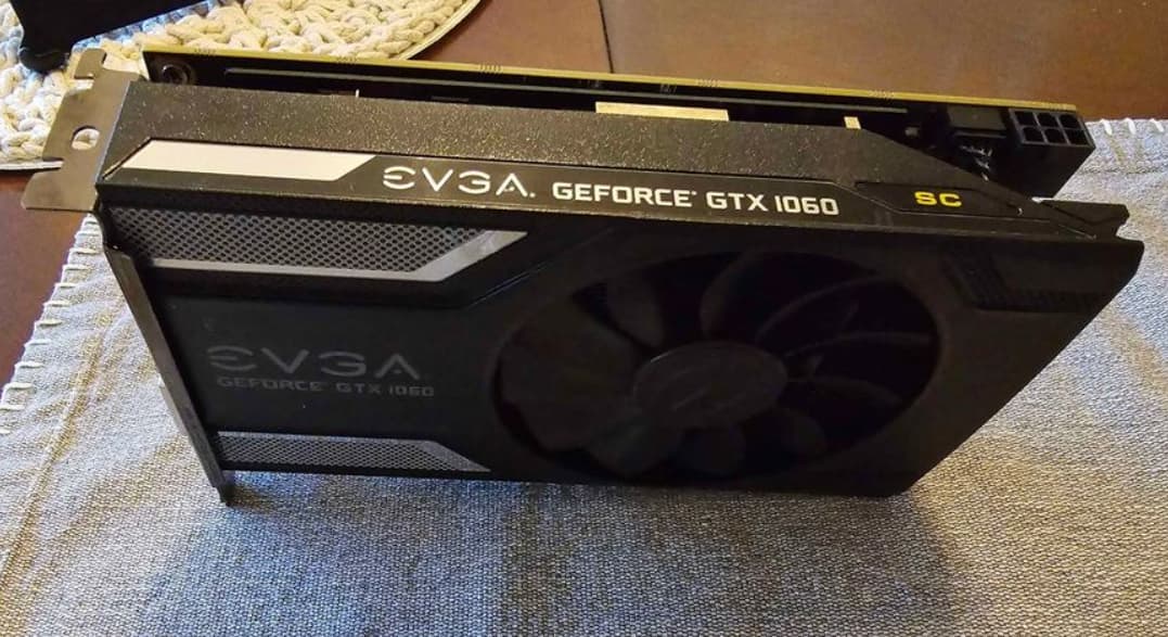 EVGA GeForce GTX 1060 SC GAMING, 06G-P4-6163-KR, 6GB GDDR5, ACX 2.0 (Single Fan)