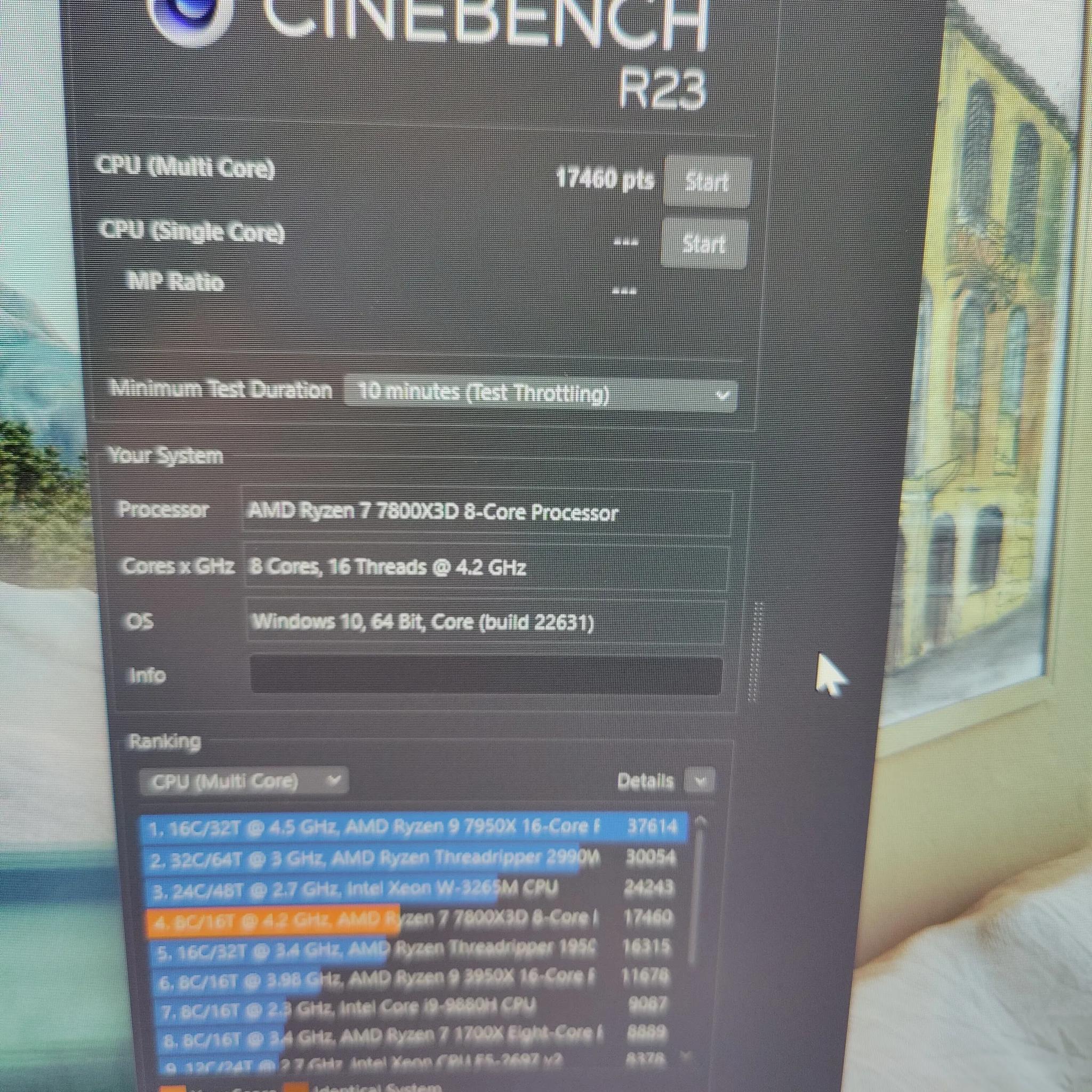 AMD Ryzen 7800x3d
