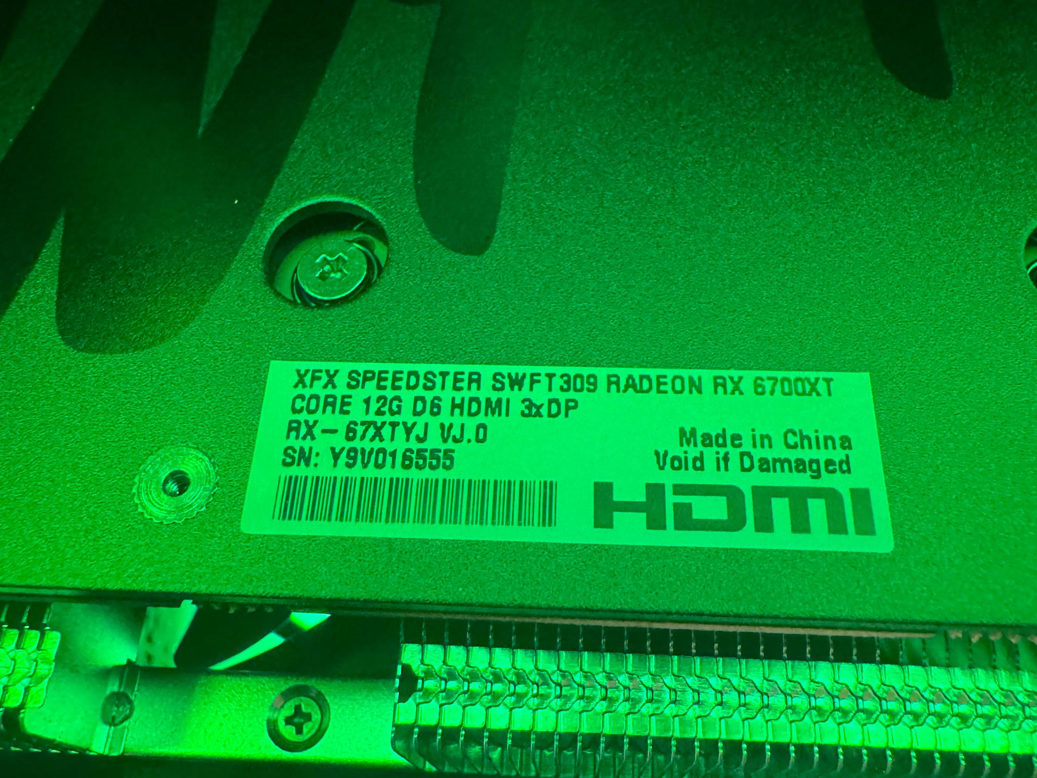 Custom 1440P Gaming PC 10 ARGB Case Fans 32Gb RAM 1Tb M.2 SSD RX 6700XT