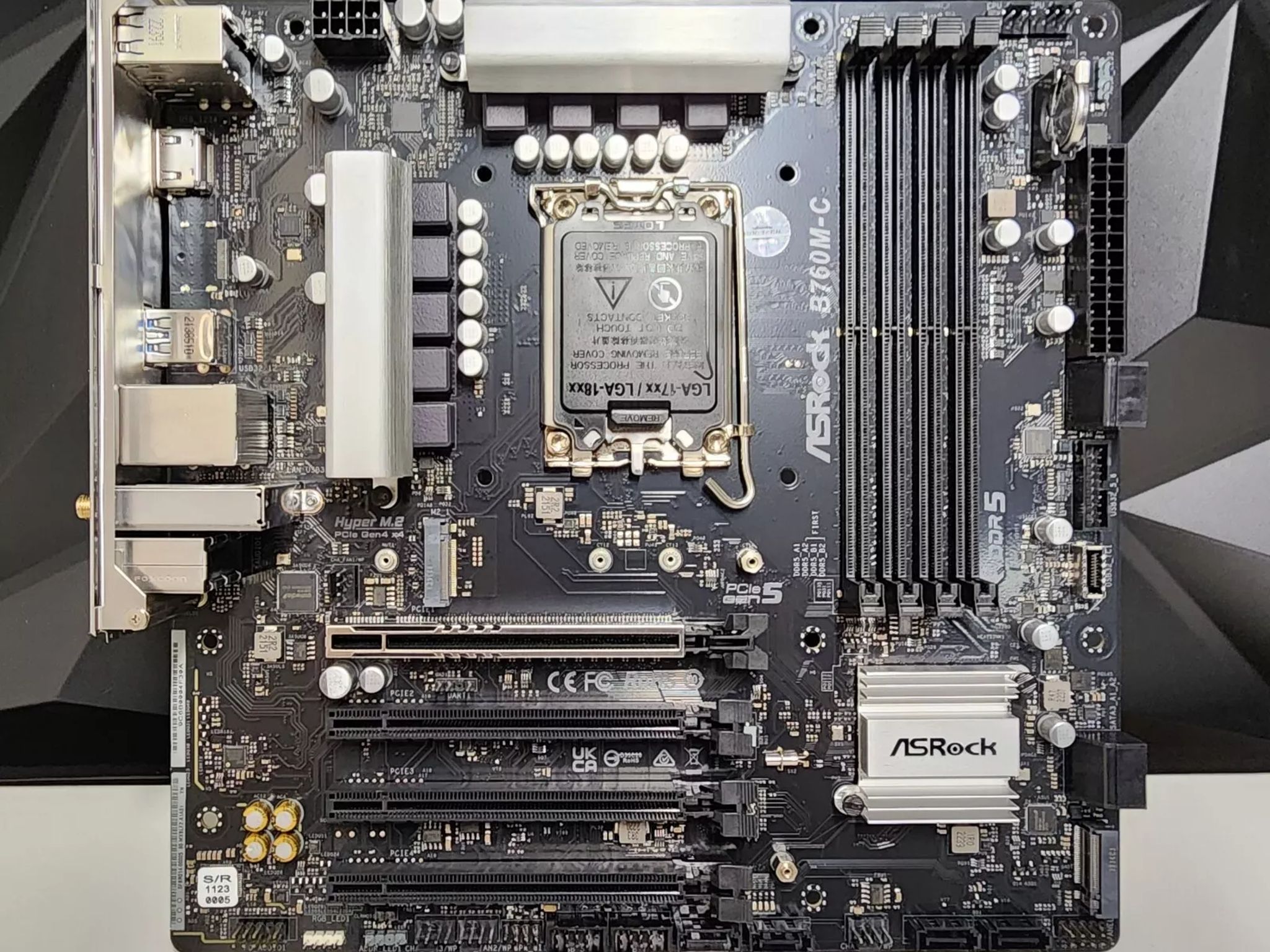 UPDATED BIOS ASROCK B760M-C WIFI DDR5 MATX MOTHERBOARD