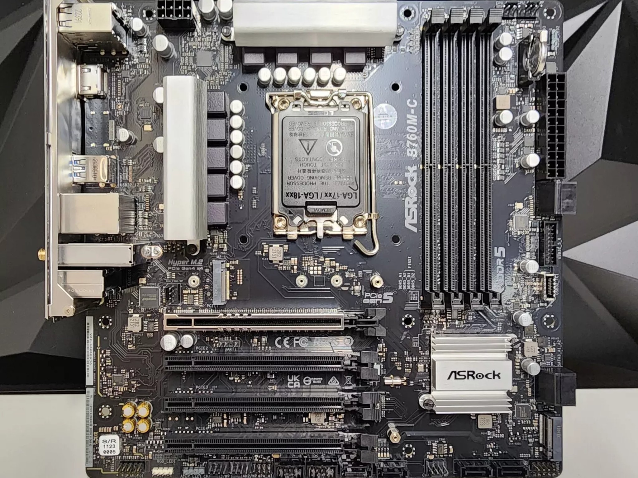 UPDATED BIOS ASROCK B760M-C WIFI DDR5 MATX MOTHERBOARD