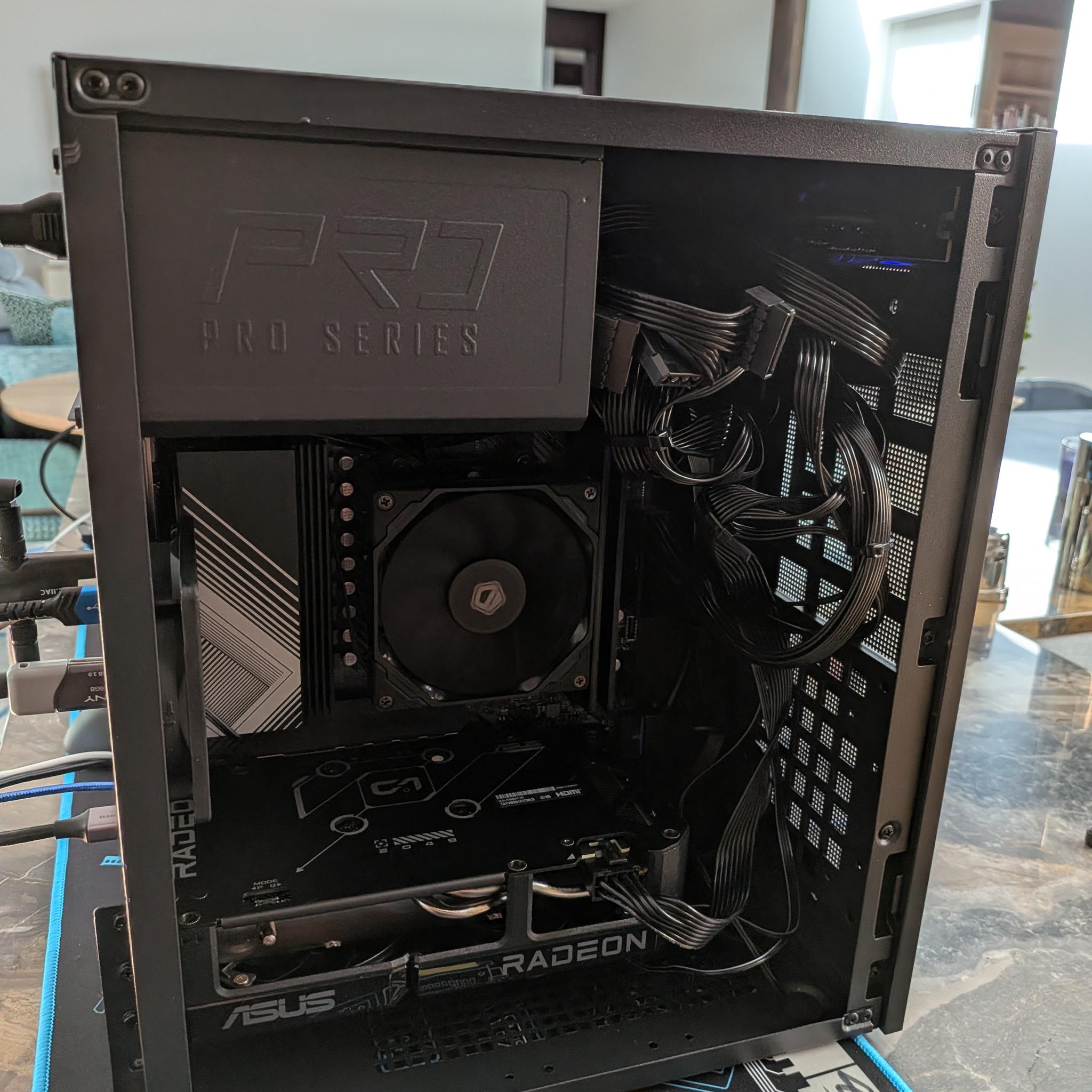 1440p Office Sleeper - RX 9060 XT 16GB, Ryzen 5 7500F, 32 GB DDR5, 2 TB Gen 5 NVME