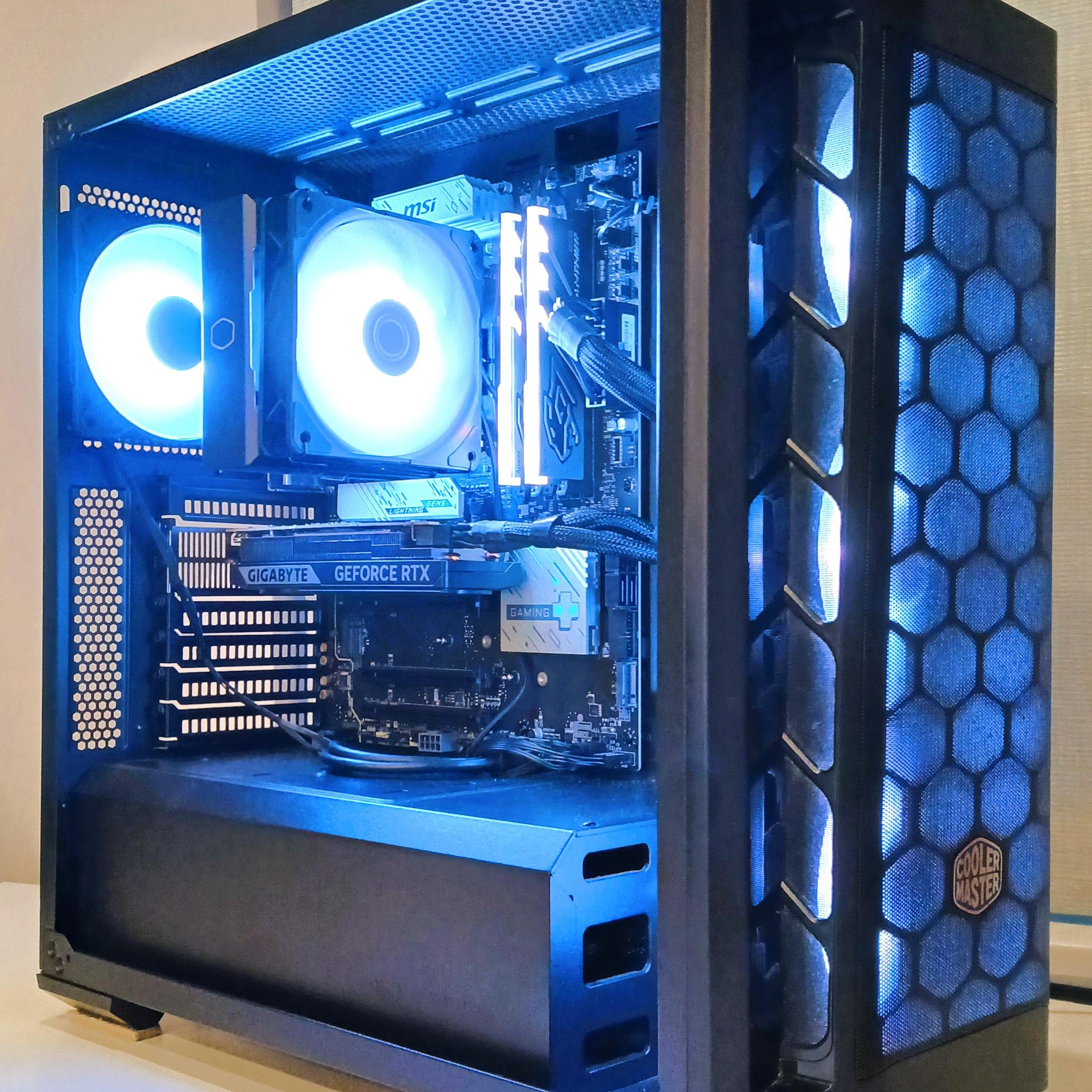 Ryzen 5 9600X | 32GB RAM| RTX 5060 8GB | 1TB NVME STORAGE | Win 11 | Wi-Fi | GAMING PC for 1440P