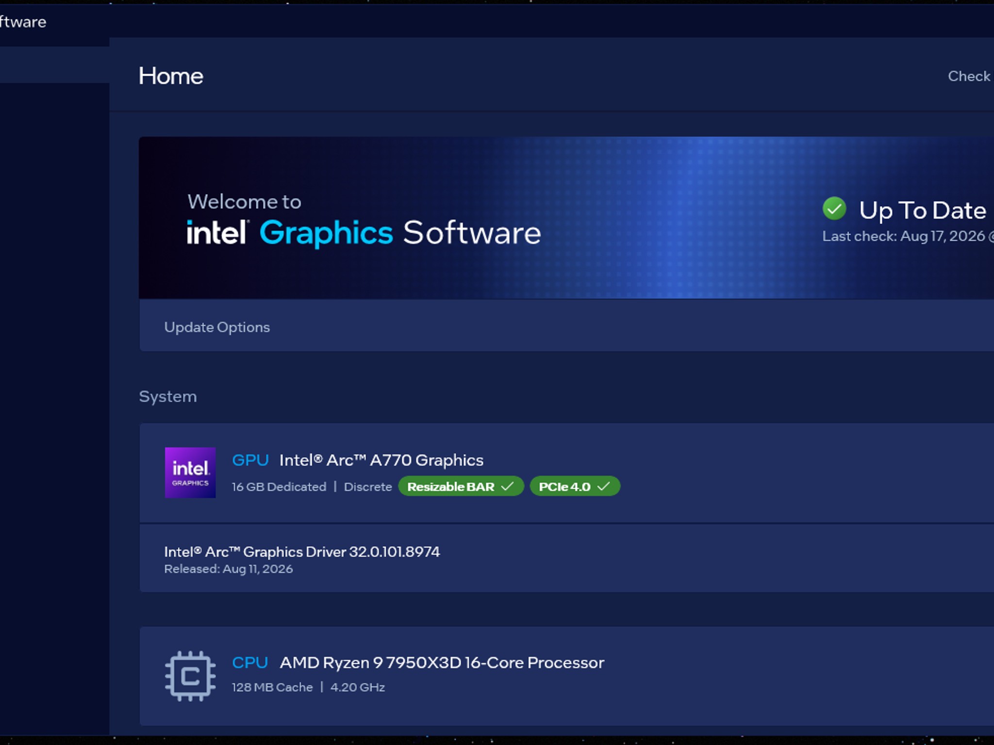 Intel Arc A770 Limited Edition 16GB GDDR6