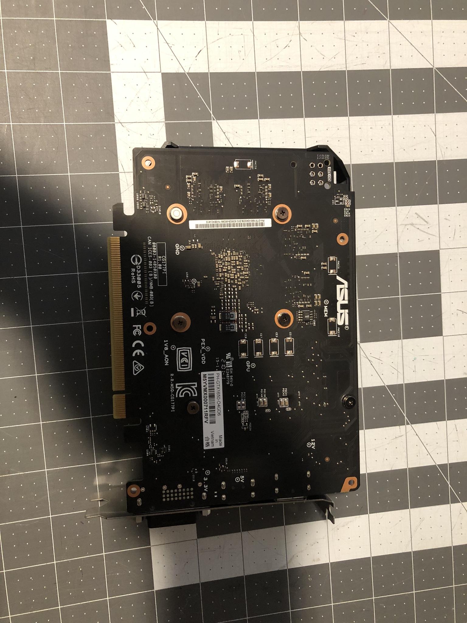 Asus Phoenix Geforce GTX 1650 GDDR6